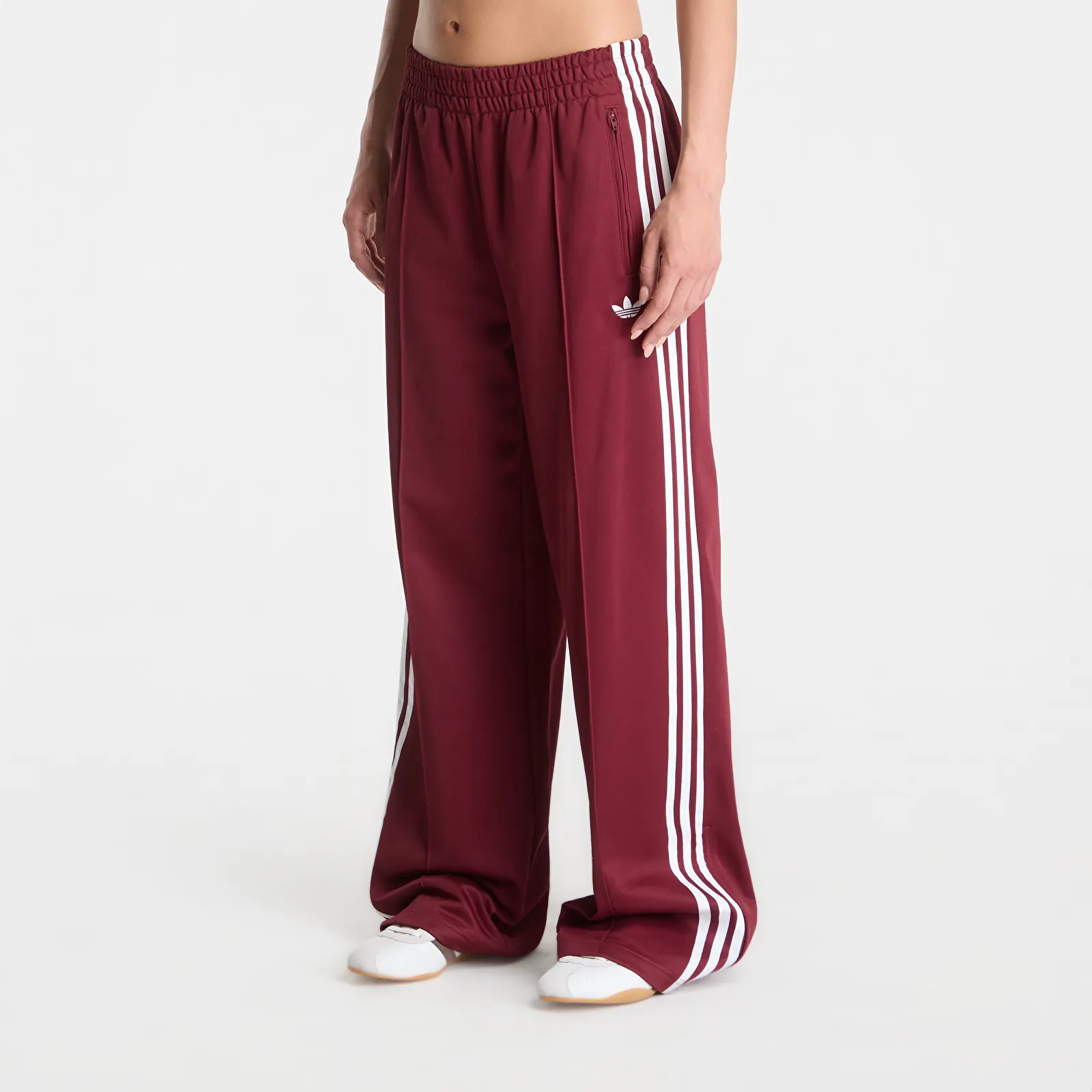 Tepláky adidas 2In1 Firebird Loose Track Pants With Lace Skirt Shadow Red