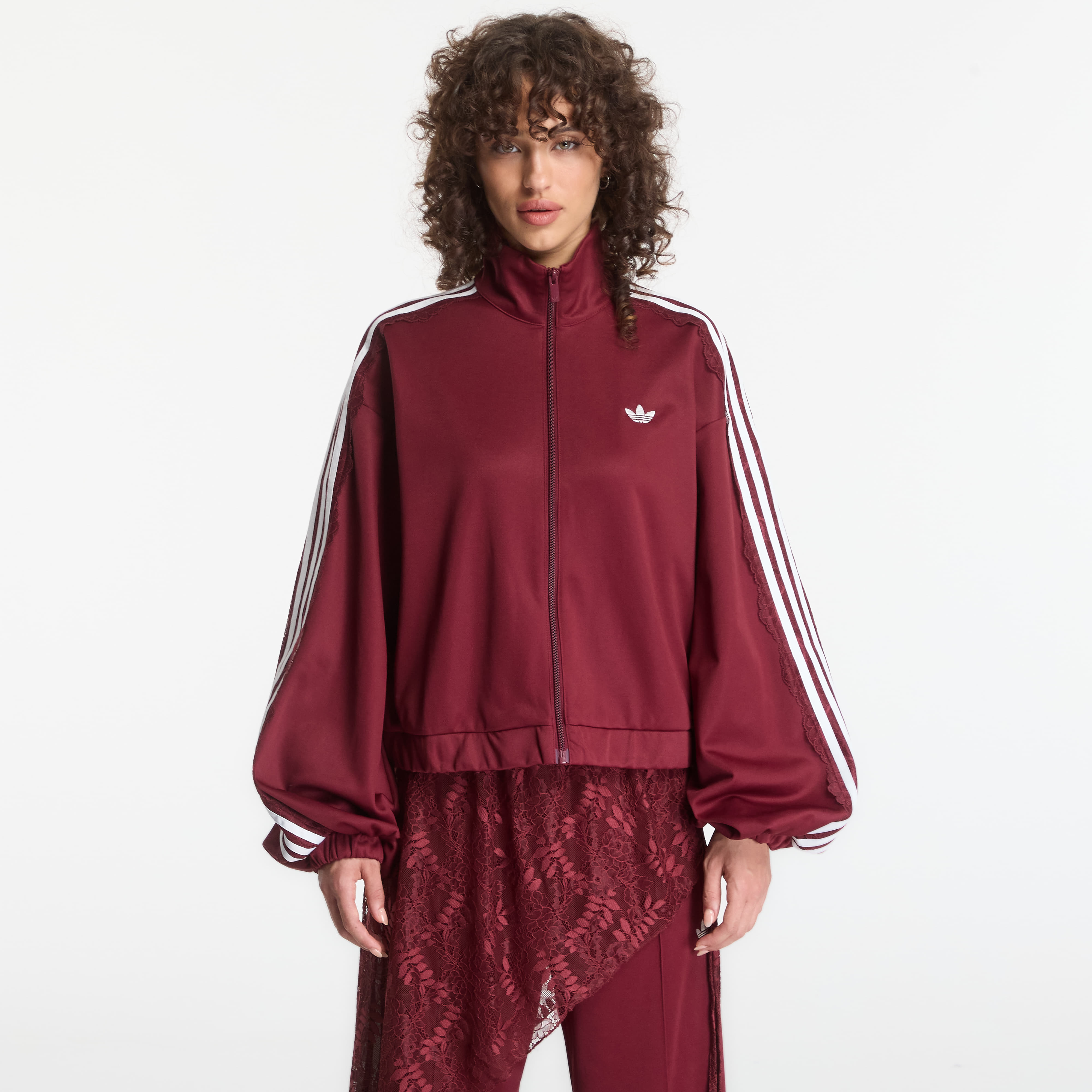Яке adidas Lace Oversized Archive Track Top Shadow Red XS