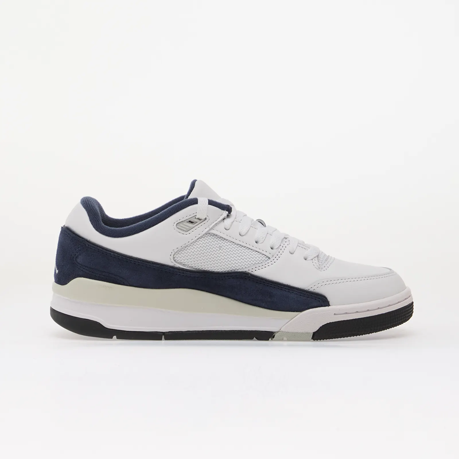 Férfi cipők Jordan Flight Court White/ College Navy-Lt Smoke Grey
