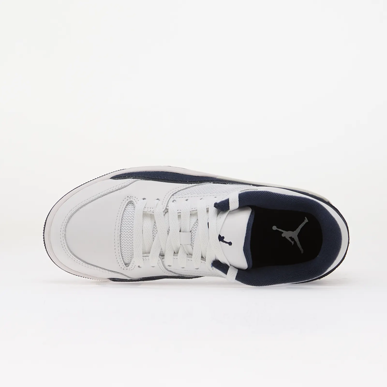 Férfi cipők Jordan Flight Court White/ College Navy-Lt Smoke Grey