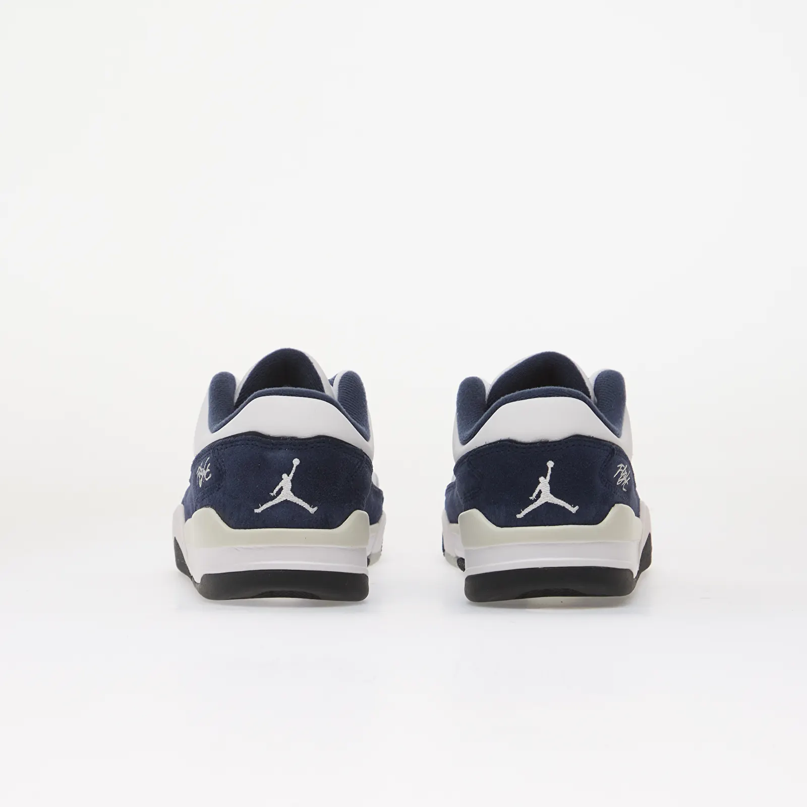 Férfi cipők Jordan Flight Court White/ College Navy-Lt Smoke Grey