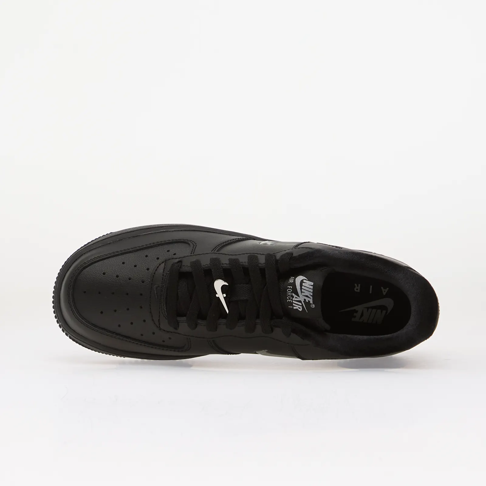 Moteriški sportiniai bateliai ir avalynė Nike Air Force 1 '07 Black/ Metallic Silver-Wolf Grey