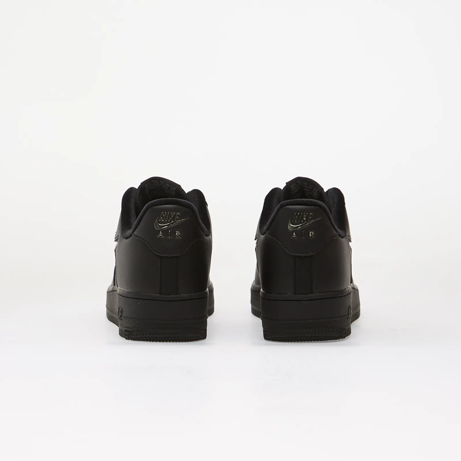 Moteriški sportiniai bateliai ir avalynė Nike Air Force 1 '07 Black/ Metallic Silver-Wolf Grey
