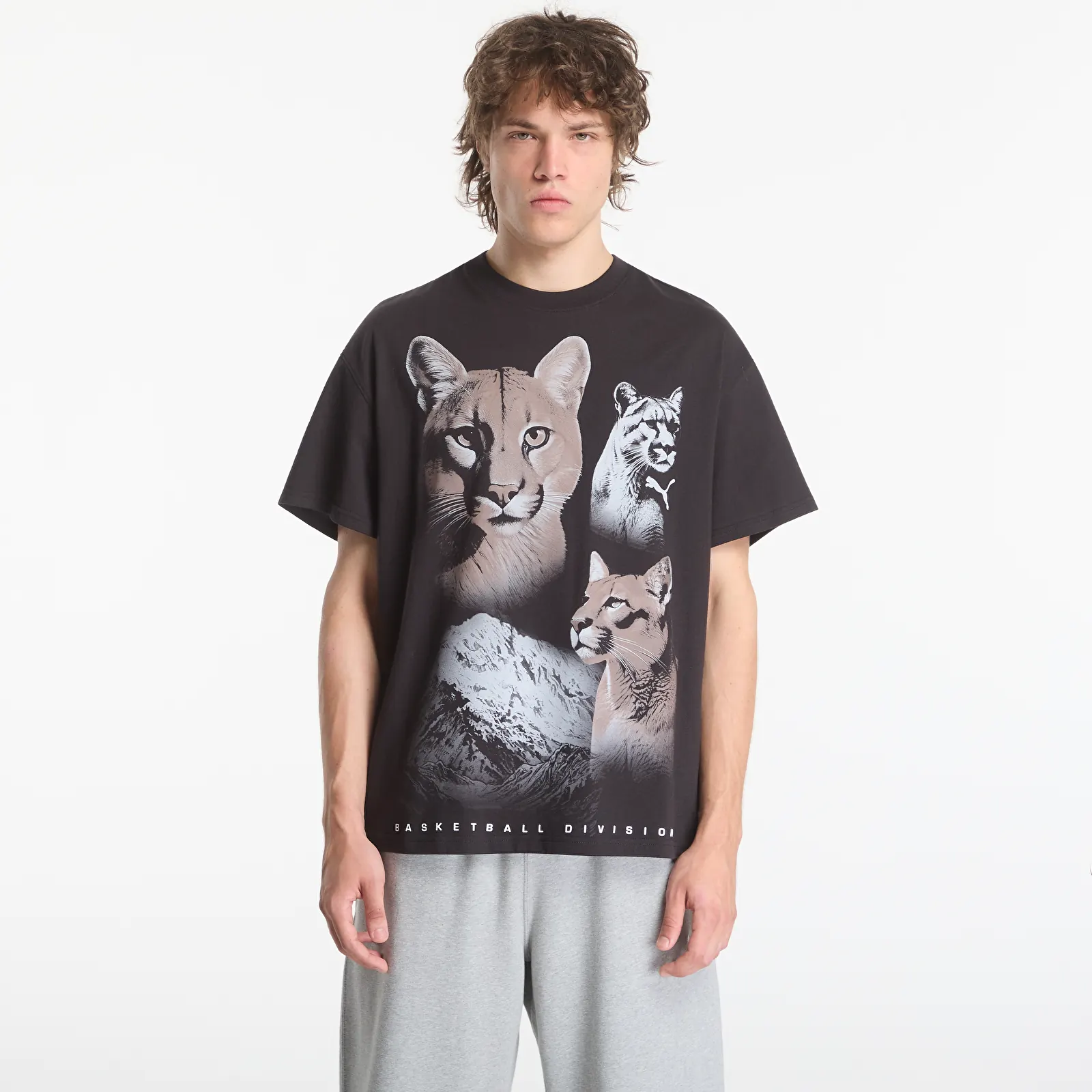 Men's T-shirts Puma Dylan Wildcat Tee Ii Puma Black