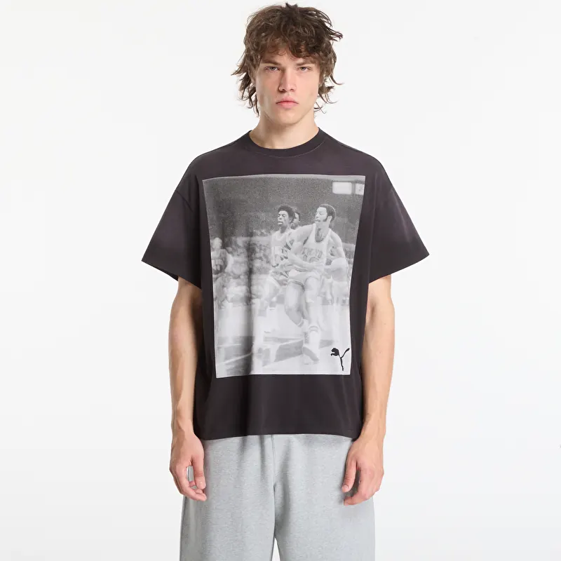 Tričko Puma Memory Lane Tee I Puma Black