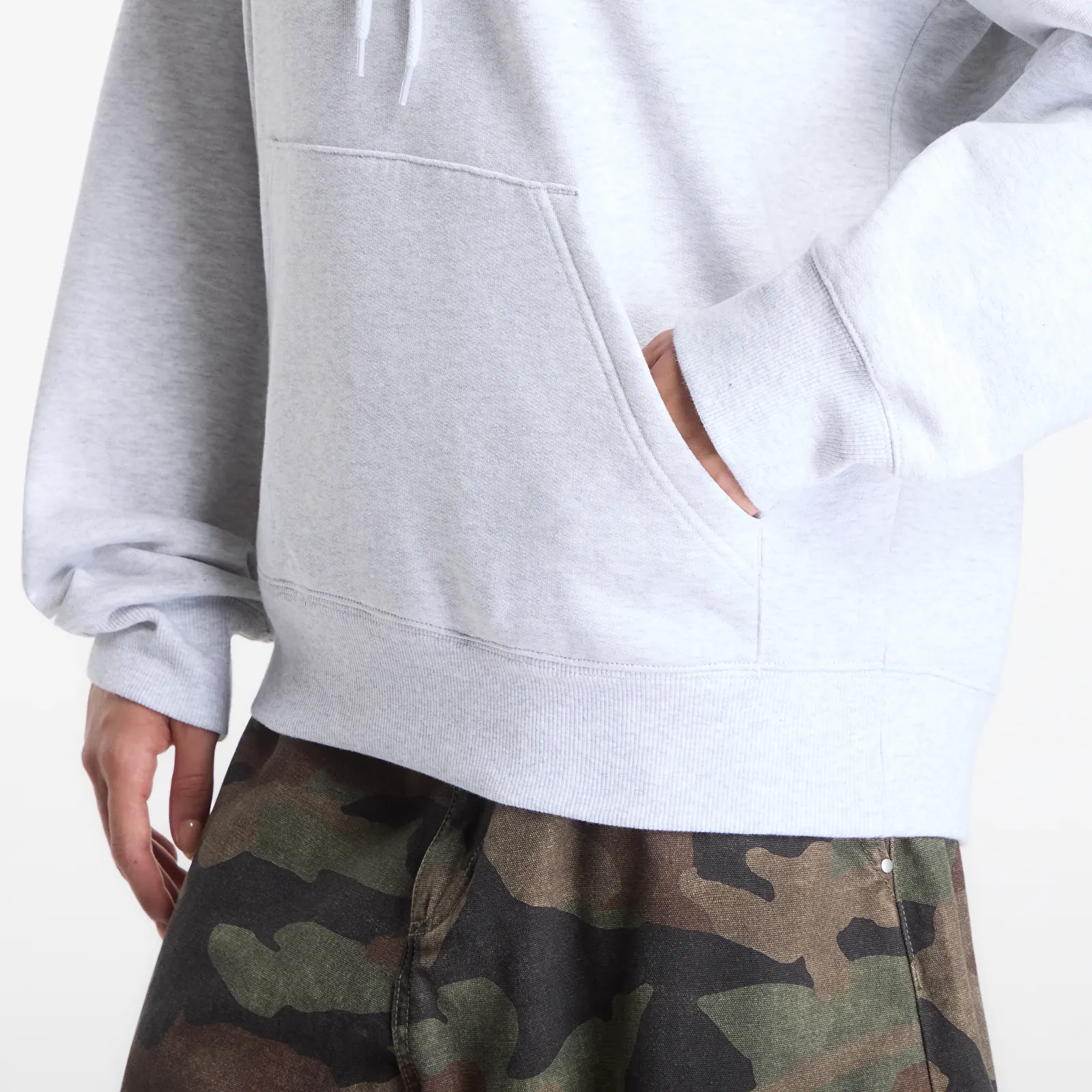 Vīriešu džemperi Carhartt WIP Hooded Wiptopia II Sweat UNISEX Ash Heather