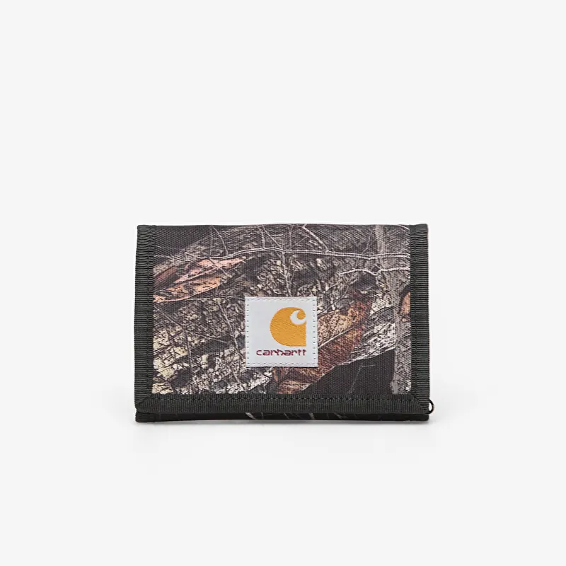 Wallet Carhartt WIP Alec Wallet Camo Feather Tree, Black