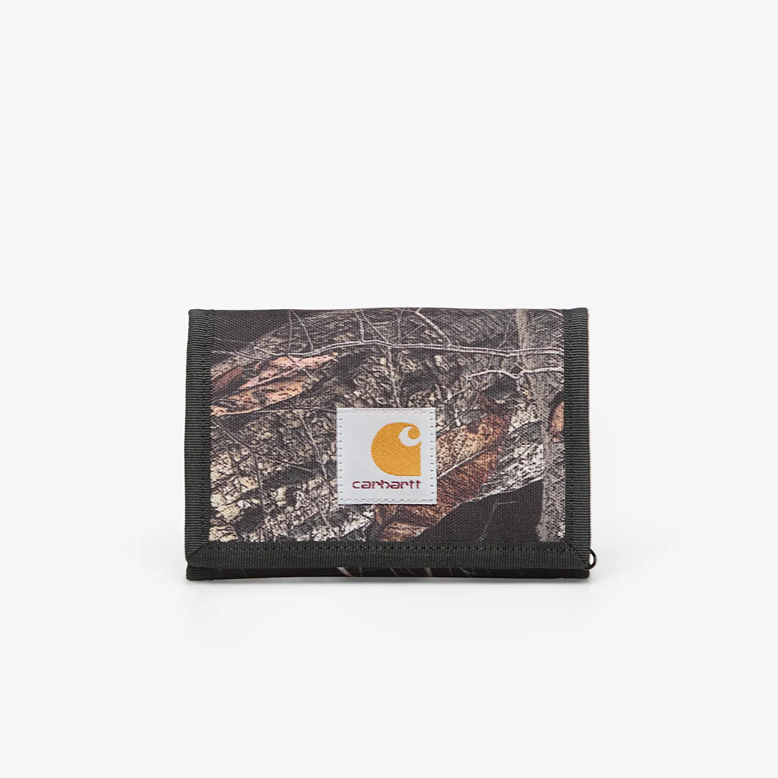 Men's wallets Carhartt WIP Alec Wallet Camo Feather Tree, Black