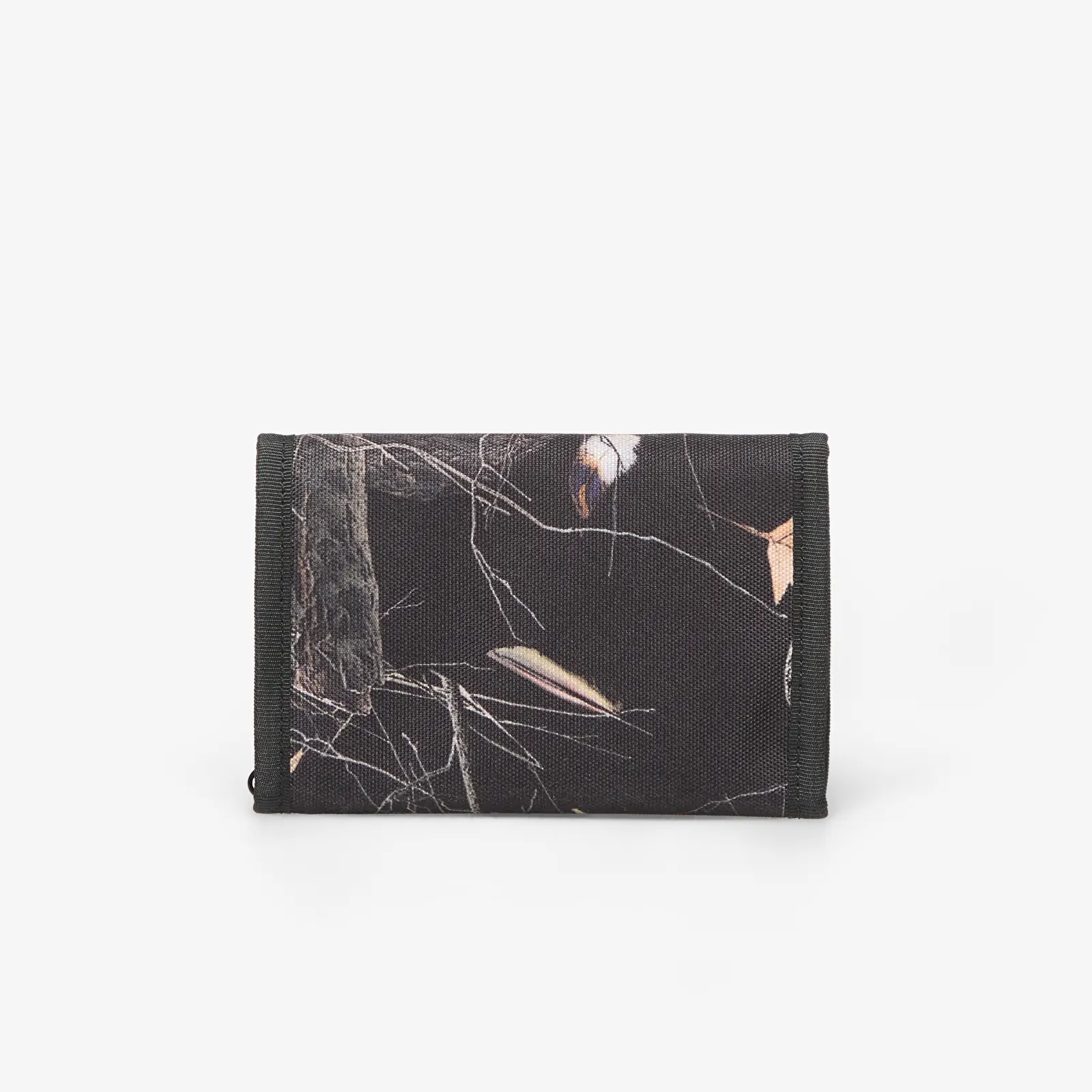 Men's wallets Carhartt WIP Alec Wallet Camo Feather Tree, Black