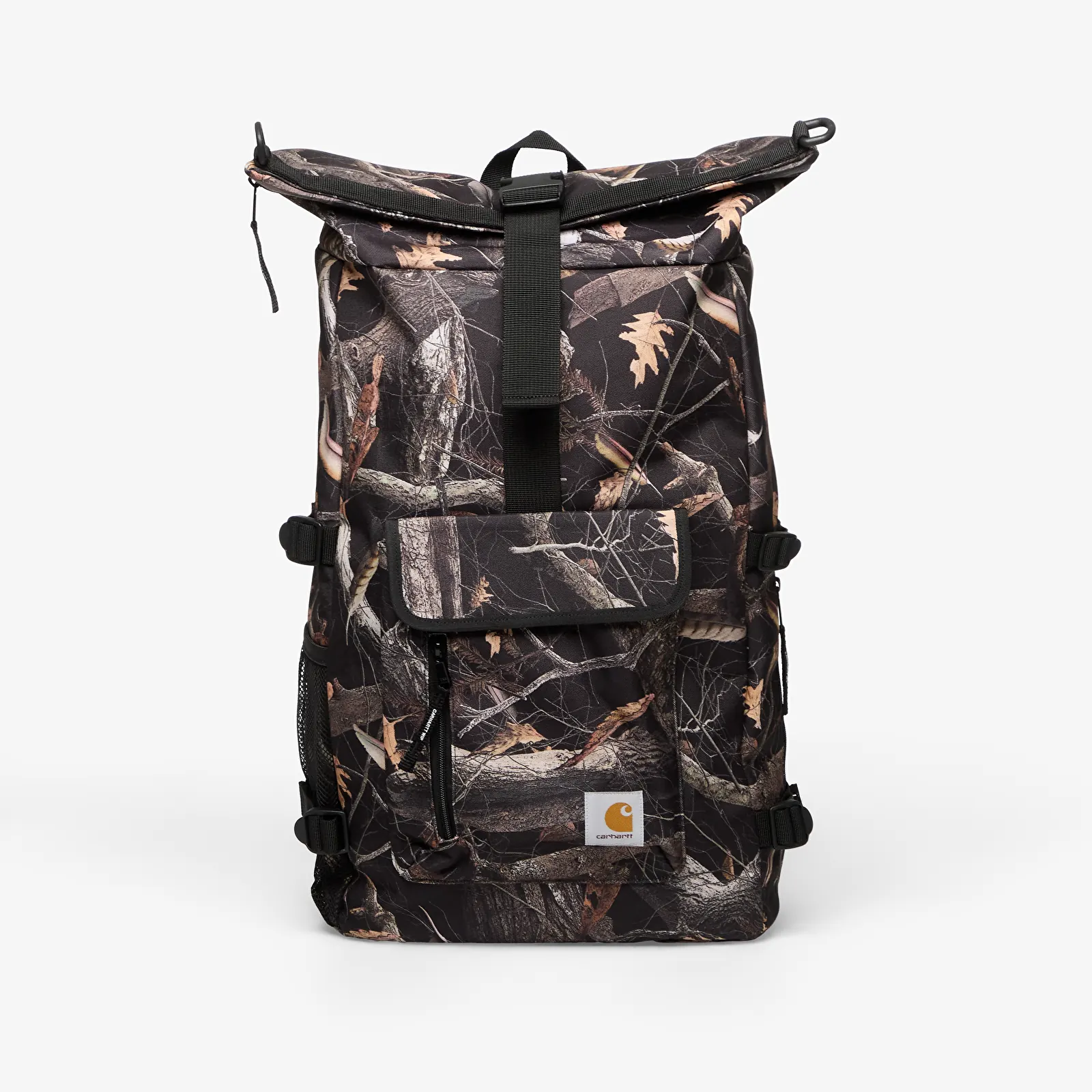 Men's backpacks Carhartt WIP Philis Backpack Camo Feather Tree, Black