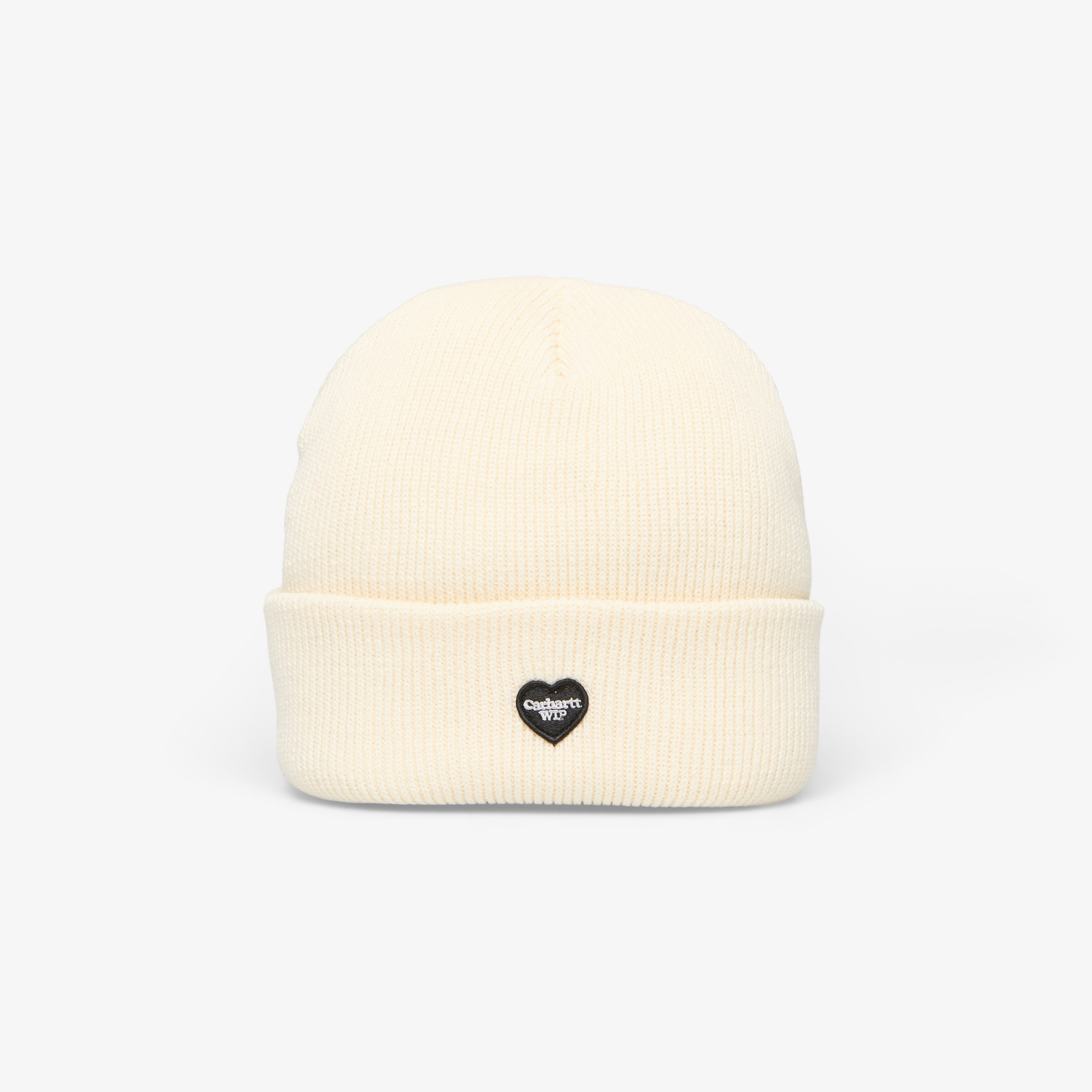 Шапка Carhartt WIP Small Heart Beanie Natural Universal