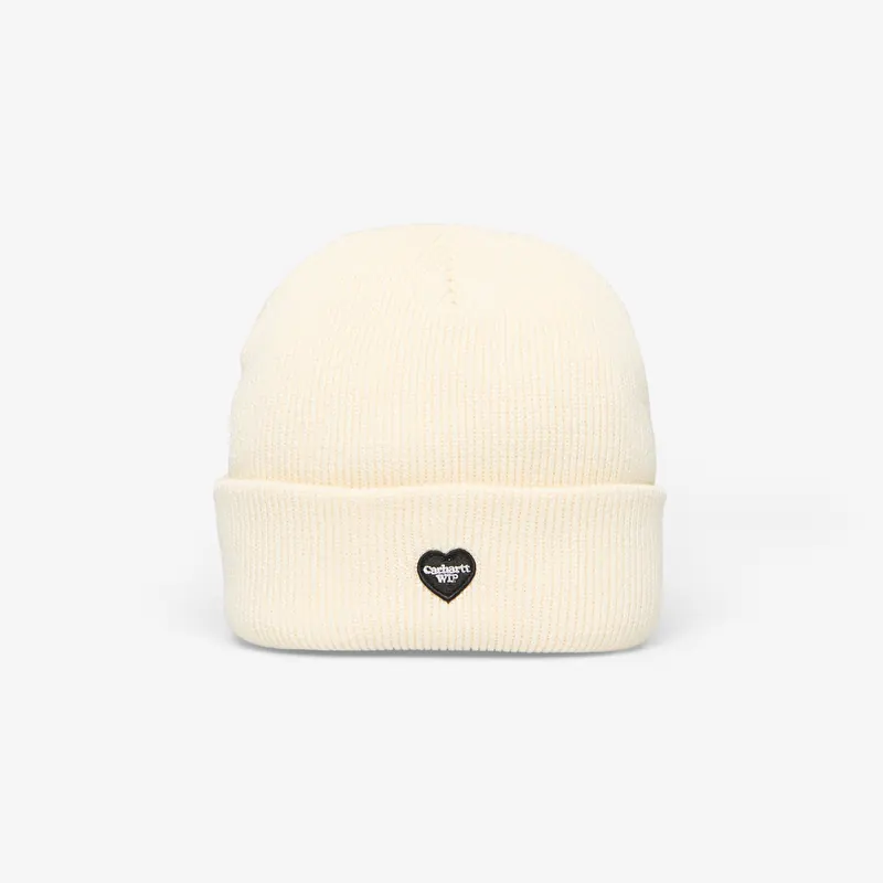 Bonnet Carhartt WIP Small Heart Beanie Natural