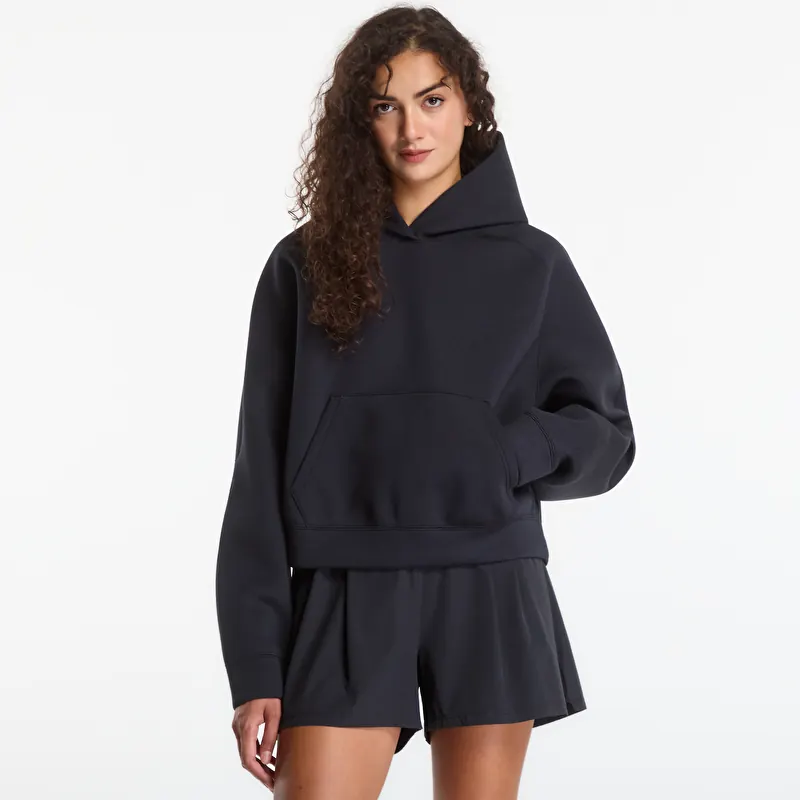 Толстовка Nike Pregame Fleece Women's Oversized Hoodie Black/ Black