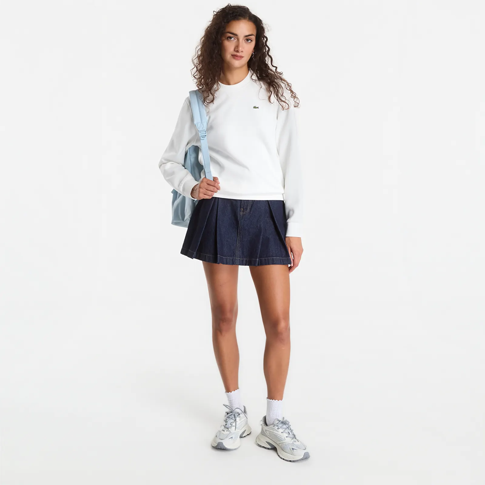 Dámské mikiny Lacoste Crewneck Flour