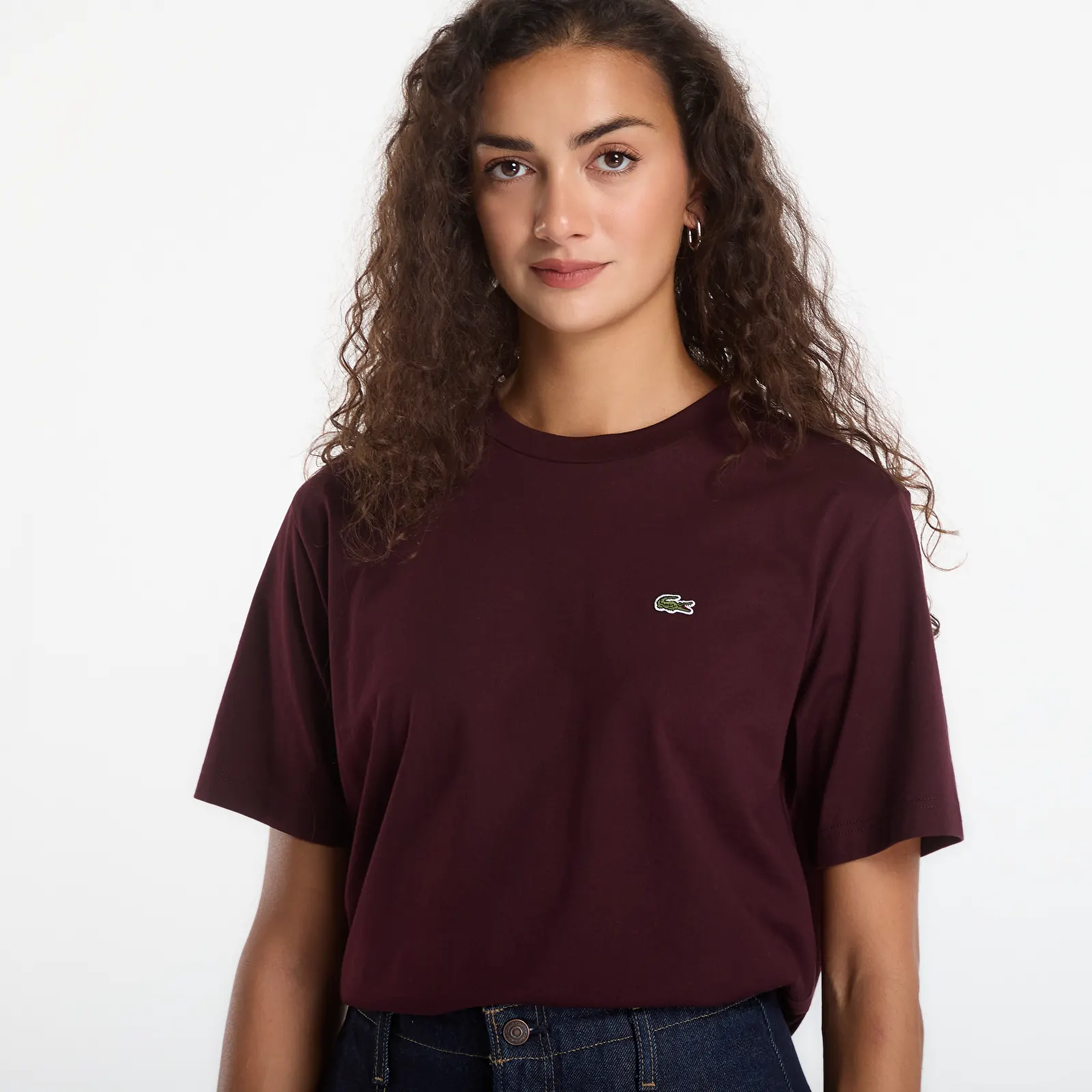 T-Shirts Frau Lacoste Crewneck T-Shirt Oxalis