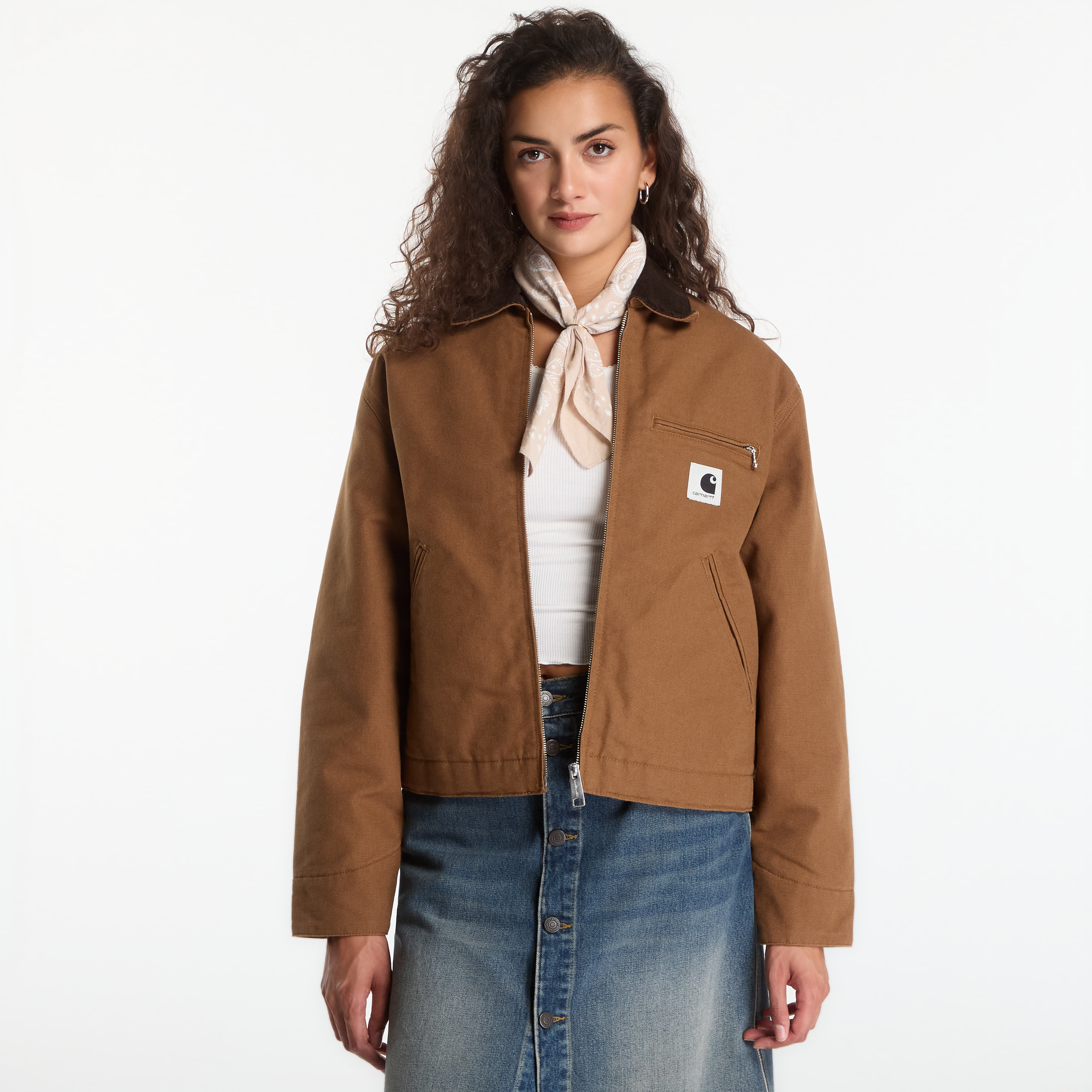 Яке Carhartt WIP W' OG Detroit Jacket WIP H Brown/ Tobacco Rinsed XS