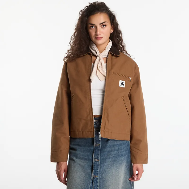 Bunda Carhartt WIP W' OG Detroit Jacket WIP H Brown/ Tobacco Rinsed