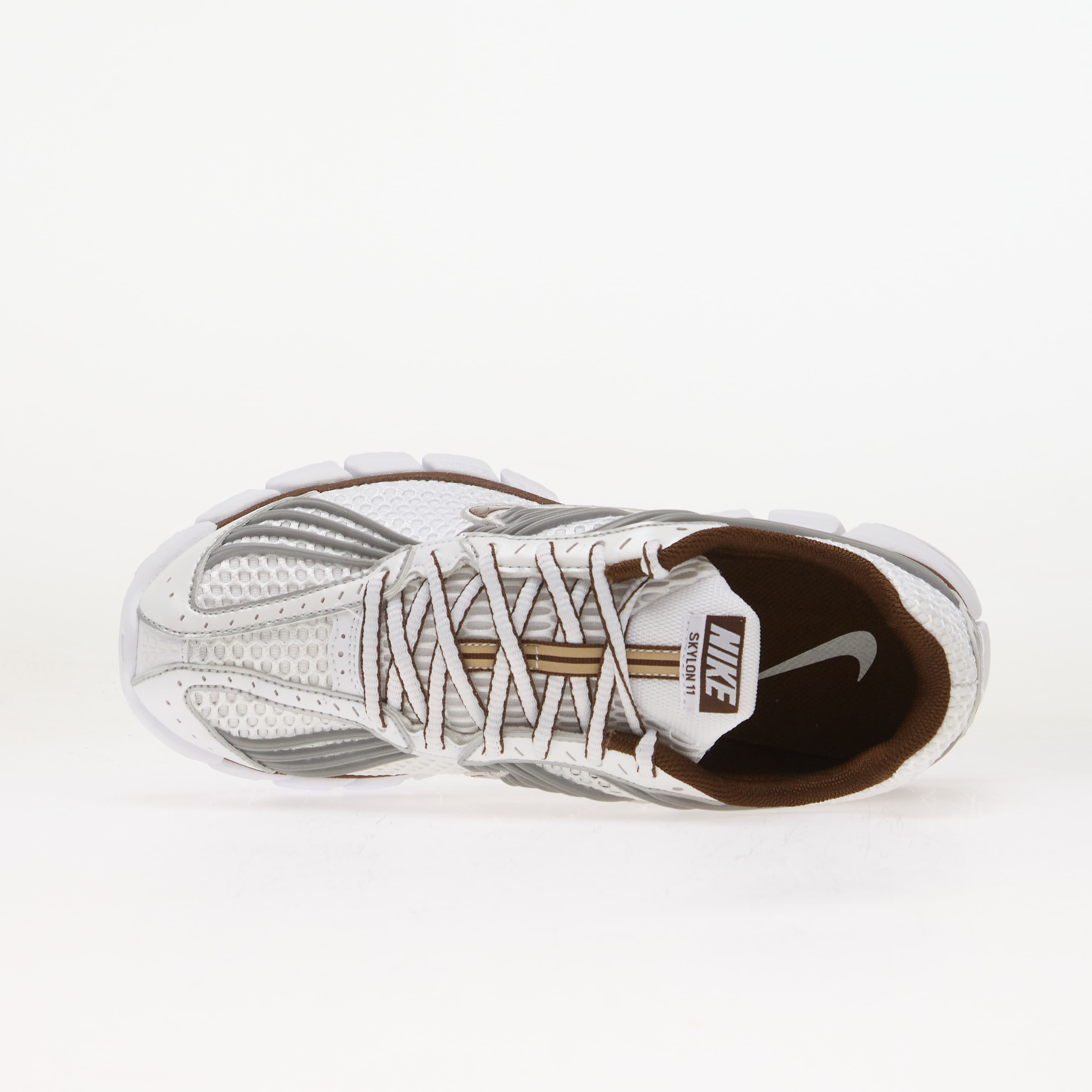 Nike Sneakers Nike Zoom Skylon 11 White/ Cacao Wow-Metallic Silver EUR 40.5 - 4