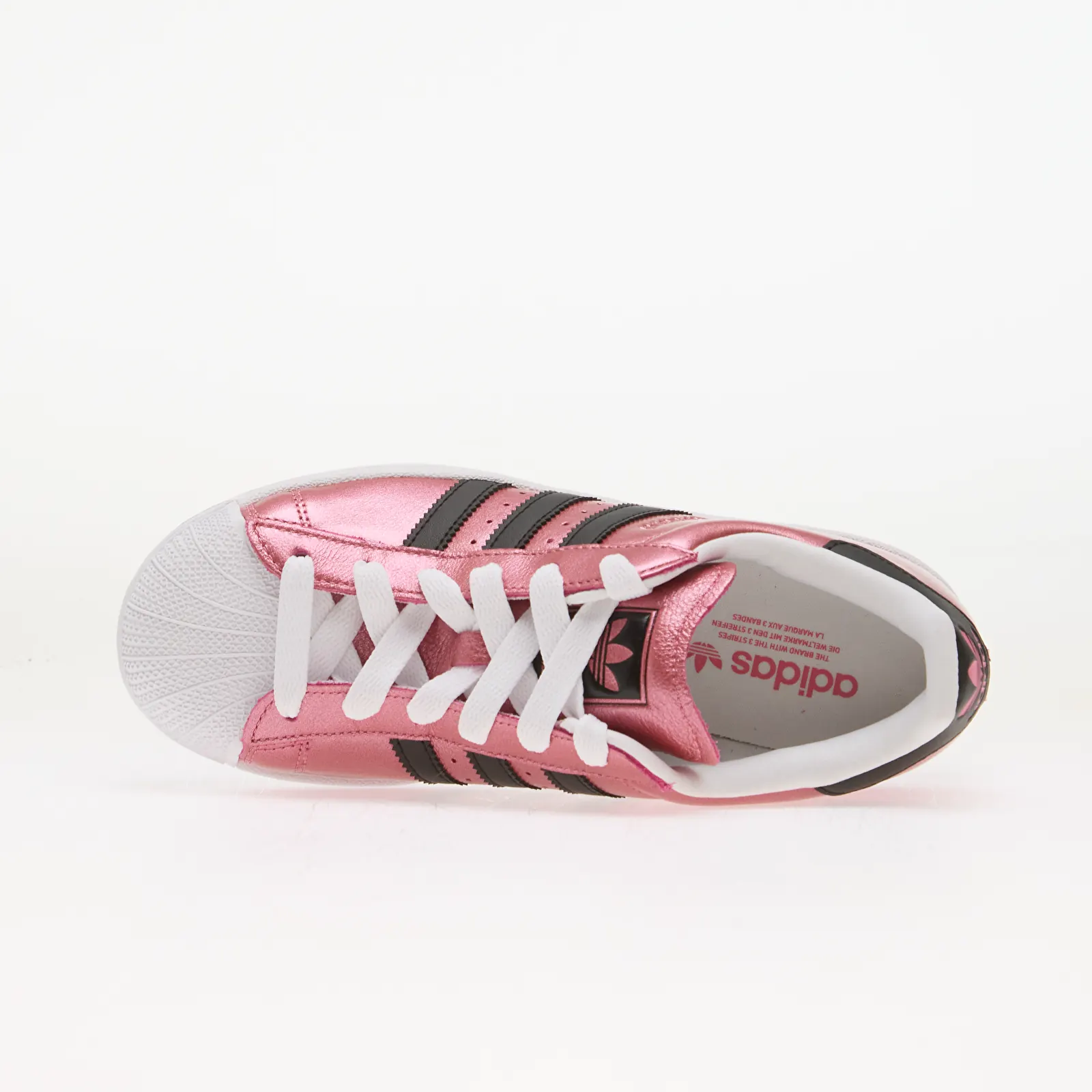 Chaussures et baskets enfants adidas Superstar II Pink Fusion/ Core Black/ Ftwr White