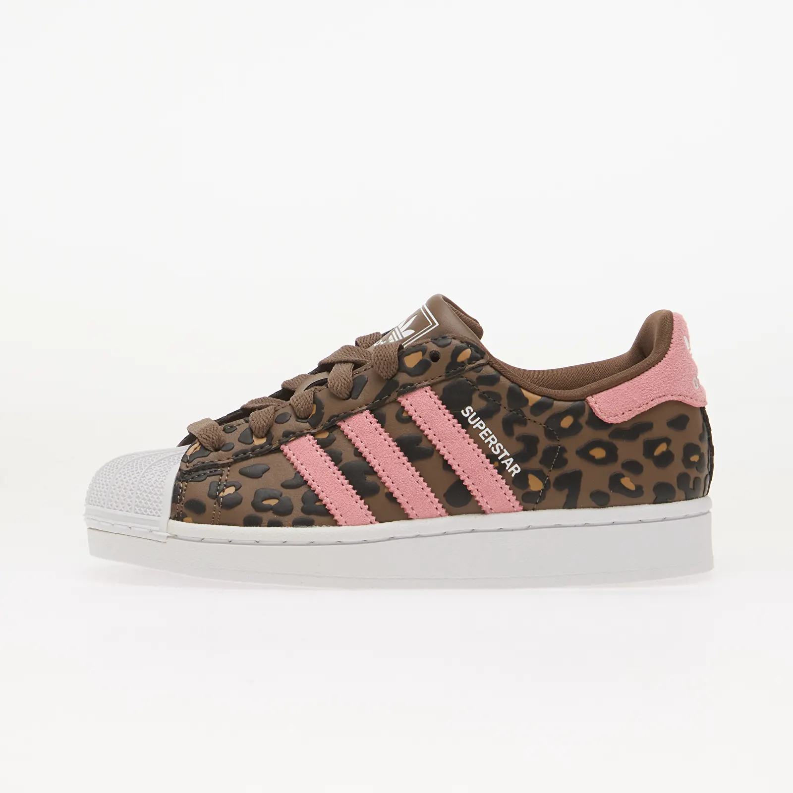 Sneaker und Schuhe für Kinder adidas Superstar II Earth Strata/ Glow Pink/ Core Black
