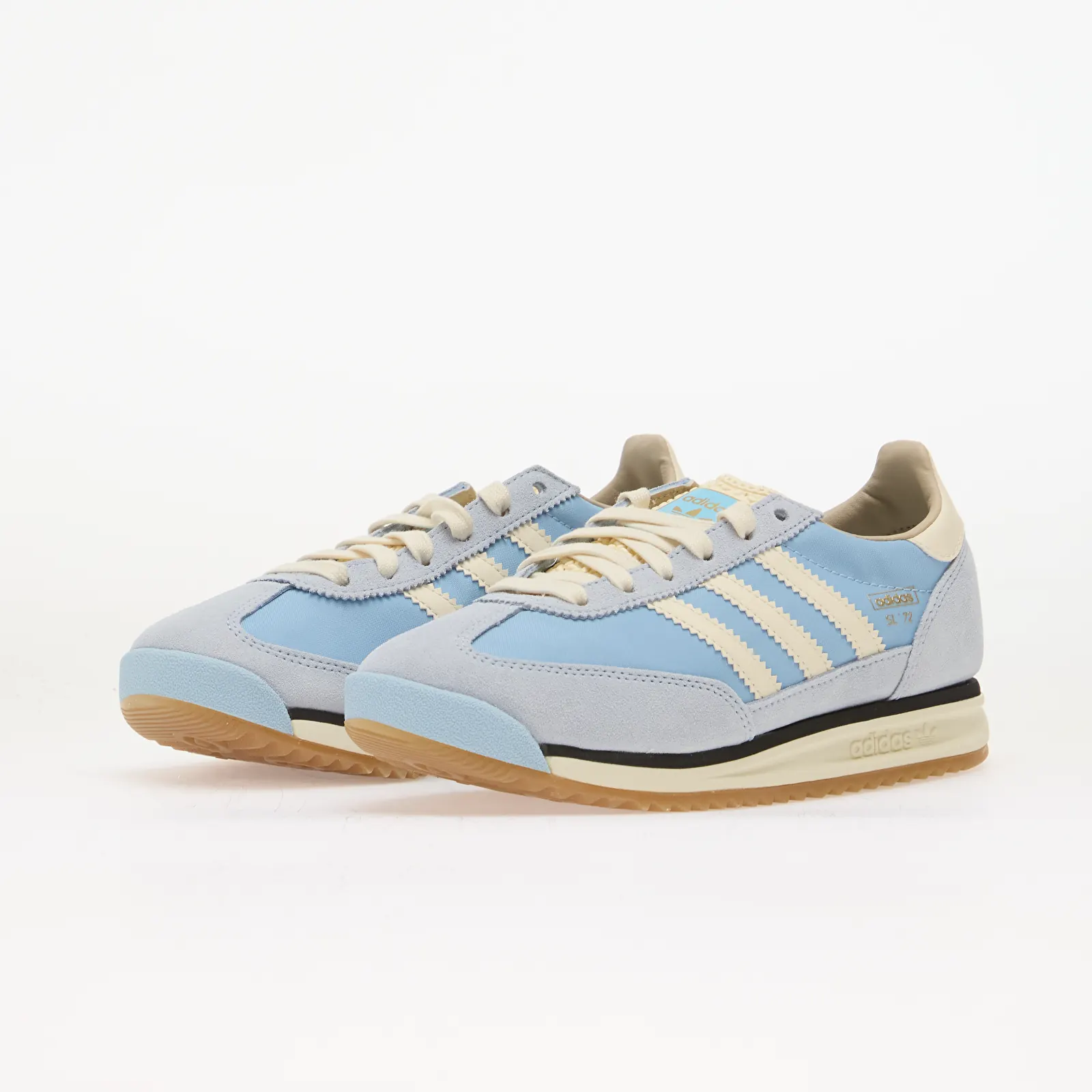 Детские кроссовки и обувь adidas SL 72 RS Shoes Kids Clear Sky/ Cream White/ Core Black