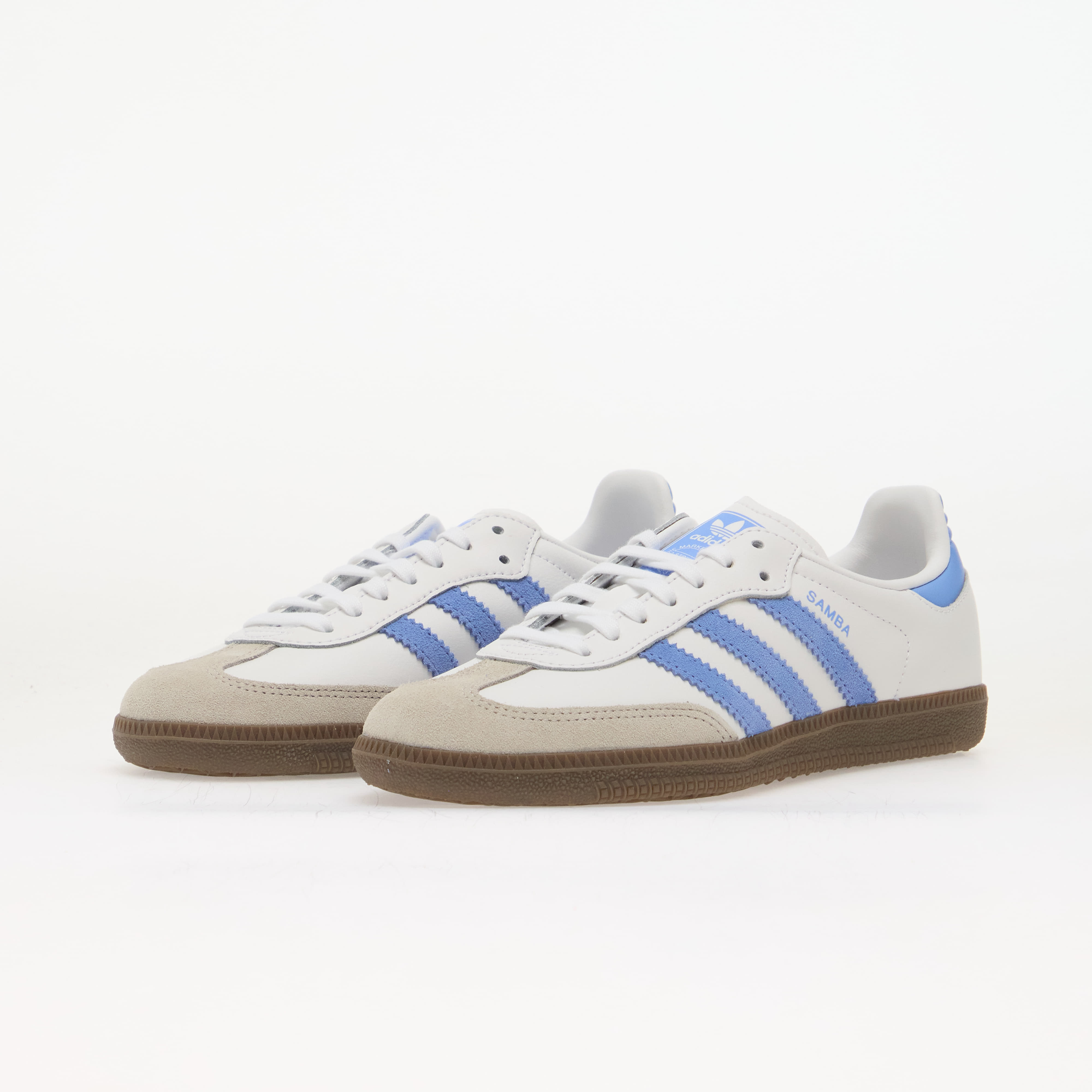 adidas Originals Παπούτσια adidas Samba OG Kids Ftwr White/ Blue Fusion/ Gum5 4.5 - 6