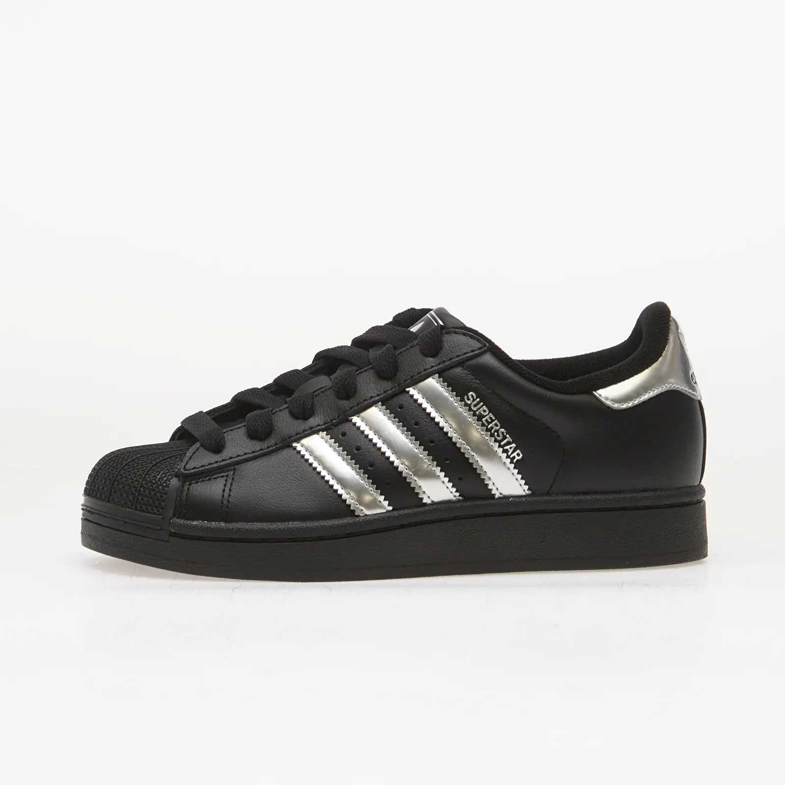 Sneakers en schoenen voor kinderen adidas Superstar II Core Black/ Silver Met./ Off White