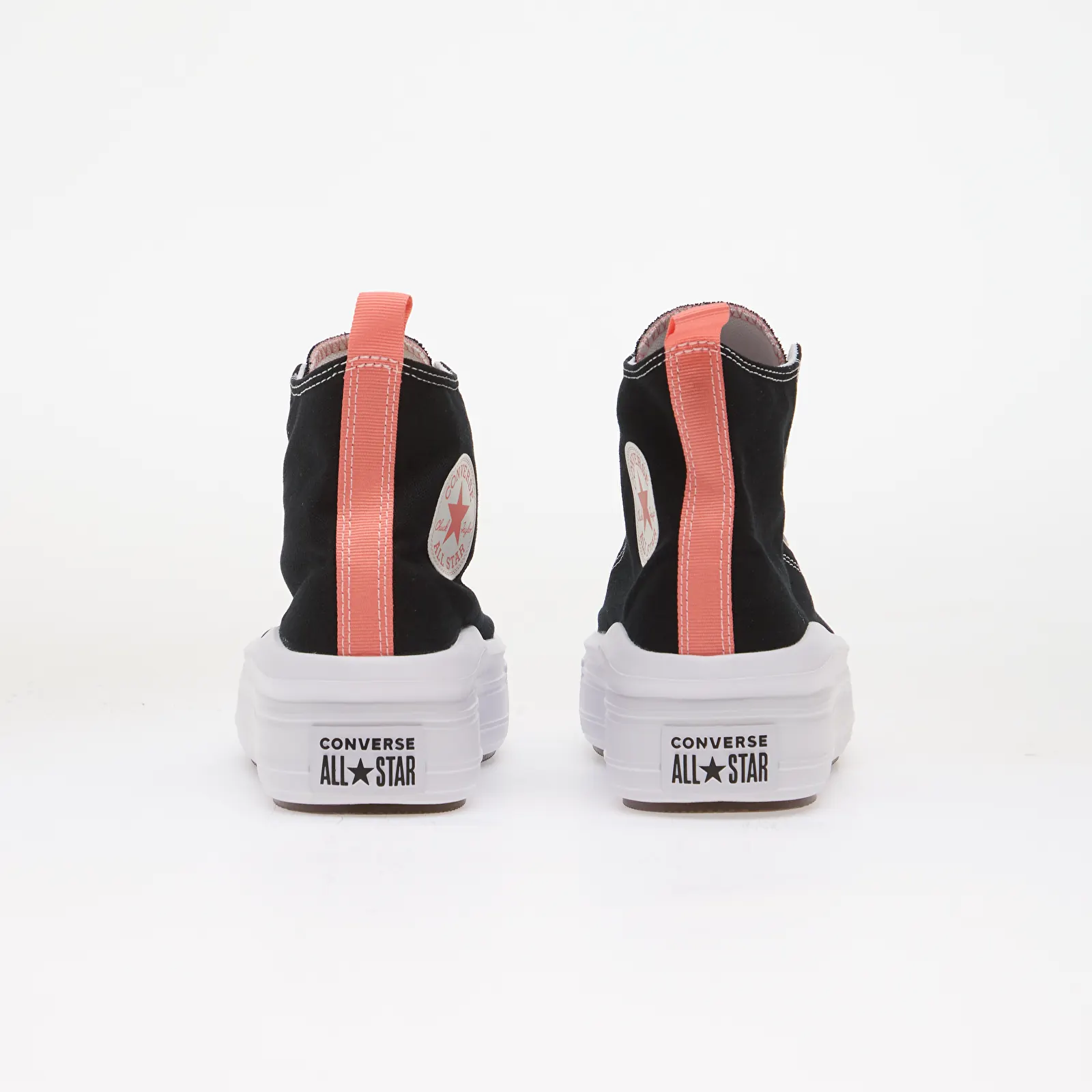 Sneaker und Schuhe für Kinder Converse Chuck Taylor All Star Move Hi Black/ Pink Salt/ White
