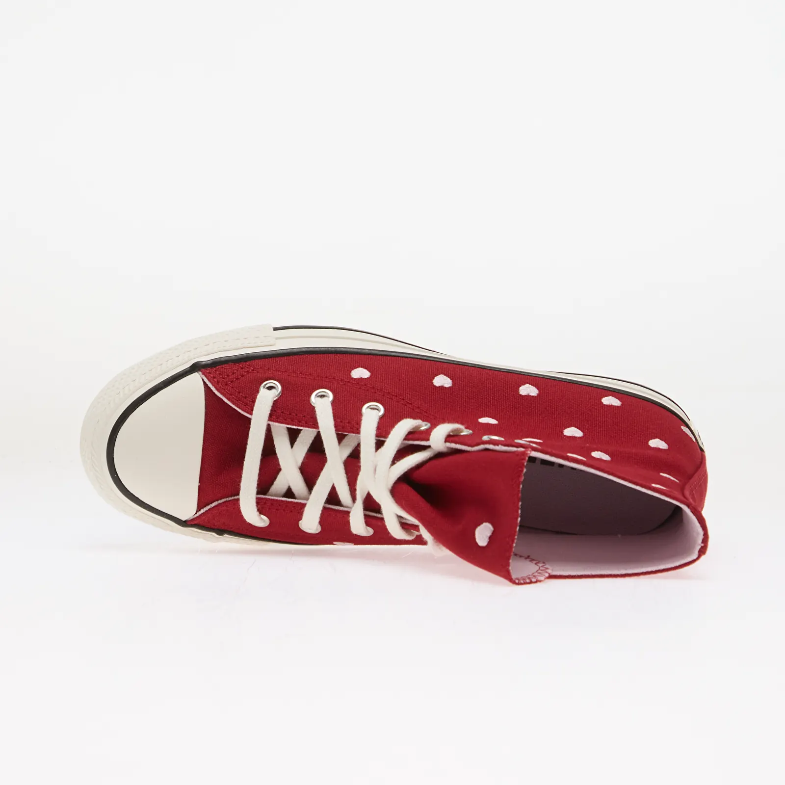 Детски маратонки и обувки Converse Chuck Taylor All Star Hearts & Roses Days Ahead Red/ Vintage White/ New Found Bloom Pink