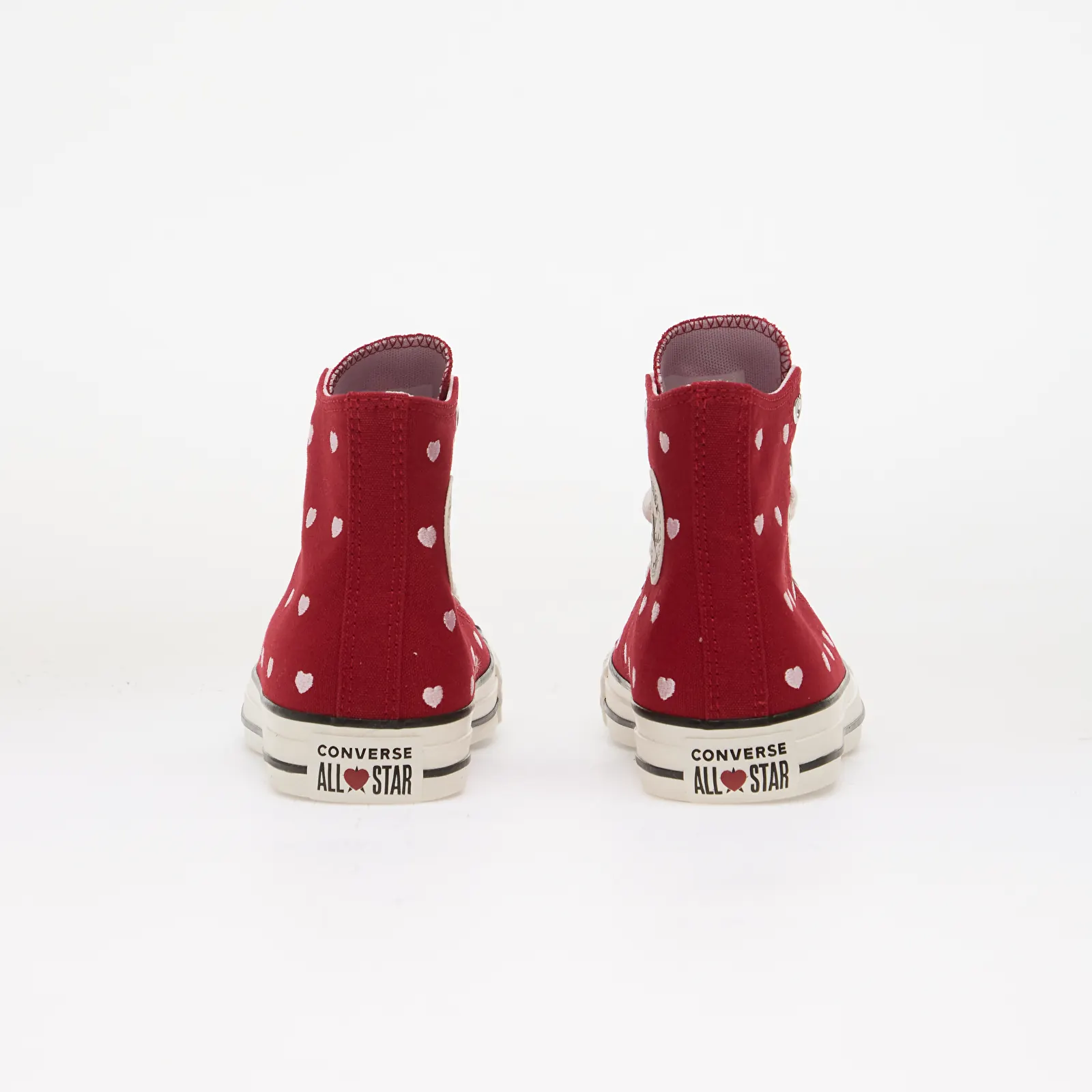 Детски маратонки и обувки Converse Chuck Taylor All Star Hearts & Roses Days Ahead Red/ Vintage White/ New Found Bloom Pink