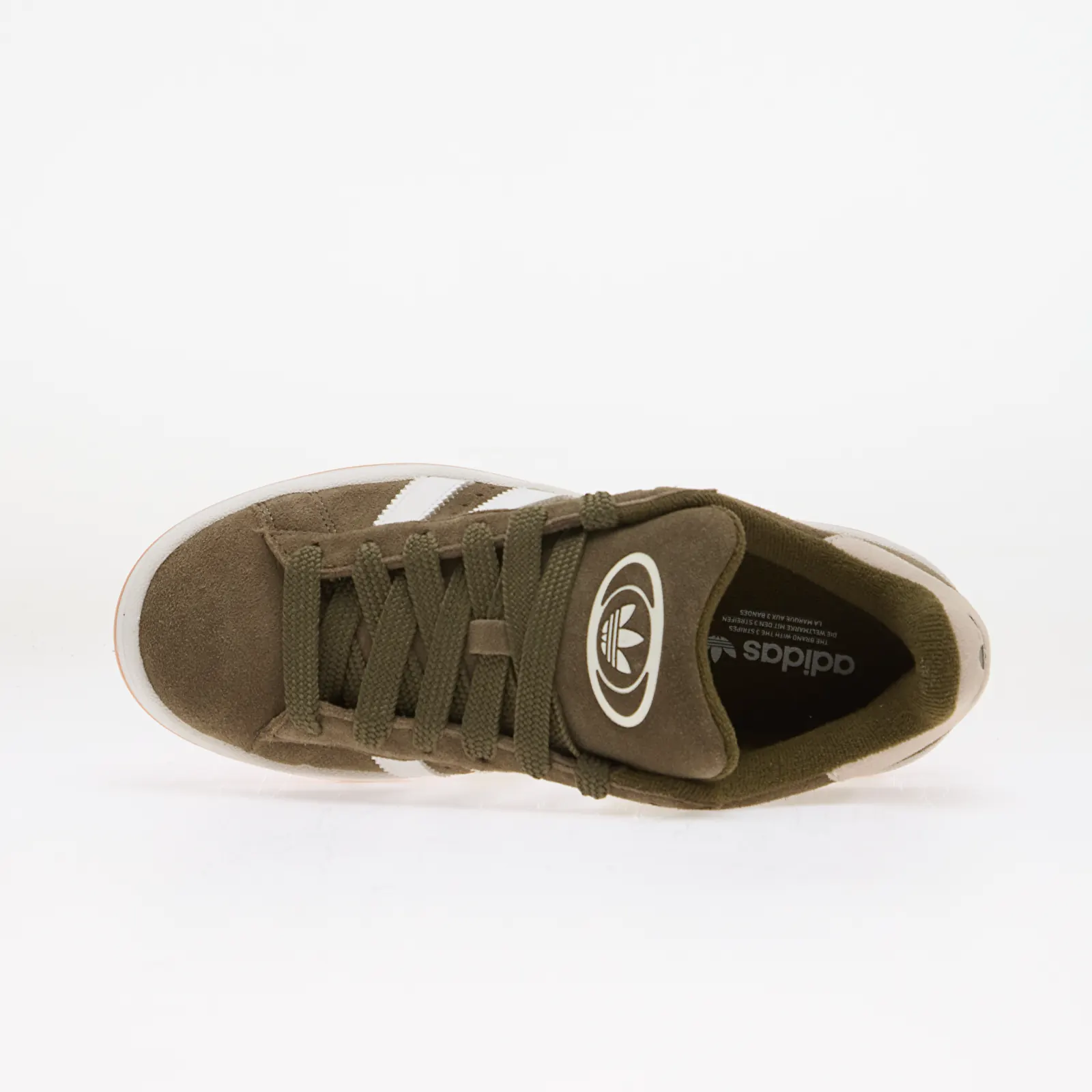Kids' sneakers and shoes adidas Campus 00s Olive Strata/ Ftwr White/ Gum 2