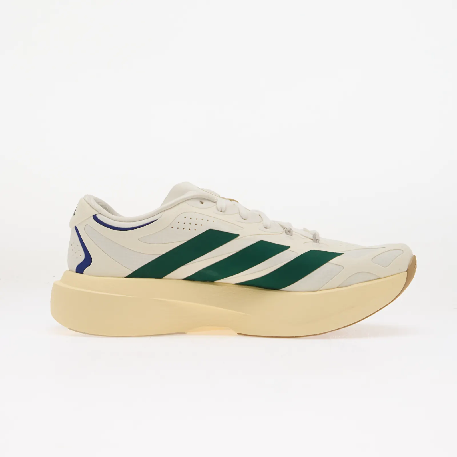 Turnschuhe und Schuhe für Männer adidas Adizero EVO SL Exo Suede Core White/ Collegiate Green/ Cream White
