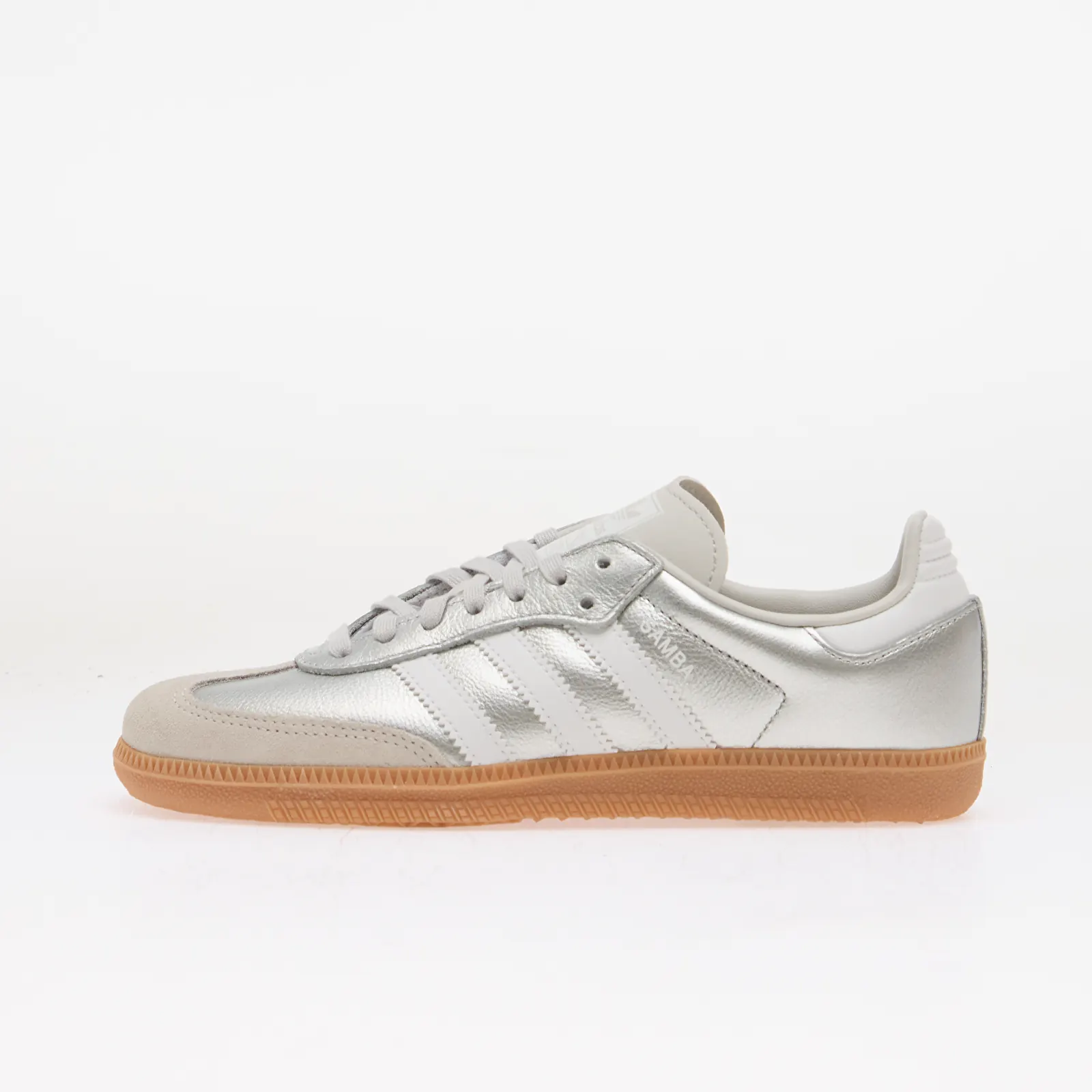 Scarpe e sneakers bambini adidas Samba OG Silver Met./ Ftwr White/ Gum 2