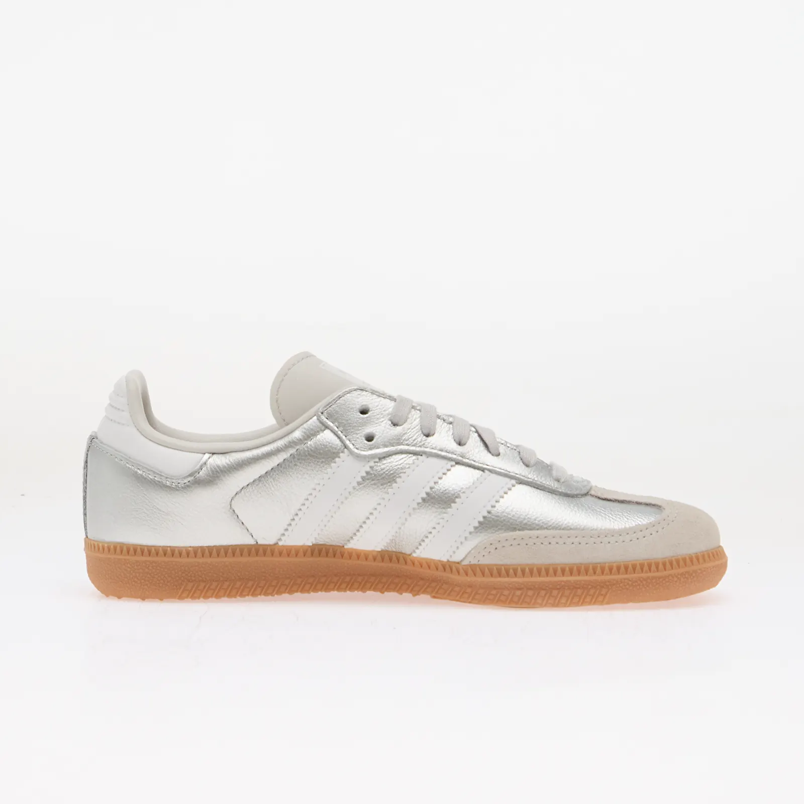 Scarpe e sneakers bambini adidas Samba OG Silver Met./ Ftwr White/ Gum 2