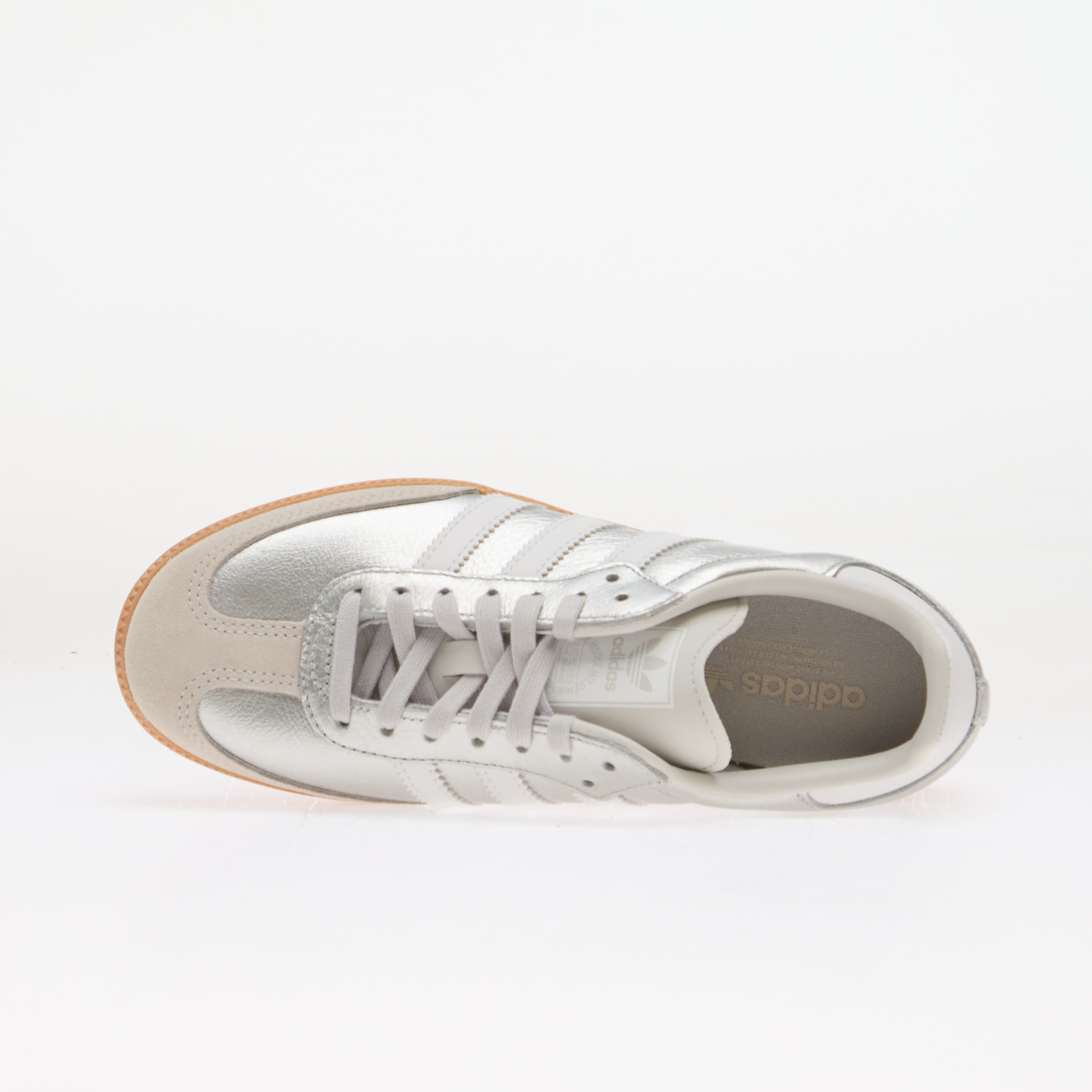 adidas Originals Παπούτσια adidas Samba OG Kids Silver Met./ Ftwr White/ Gum 2 3.5 - 4