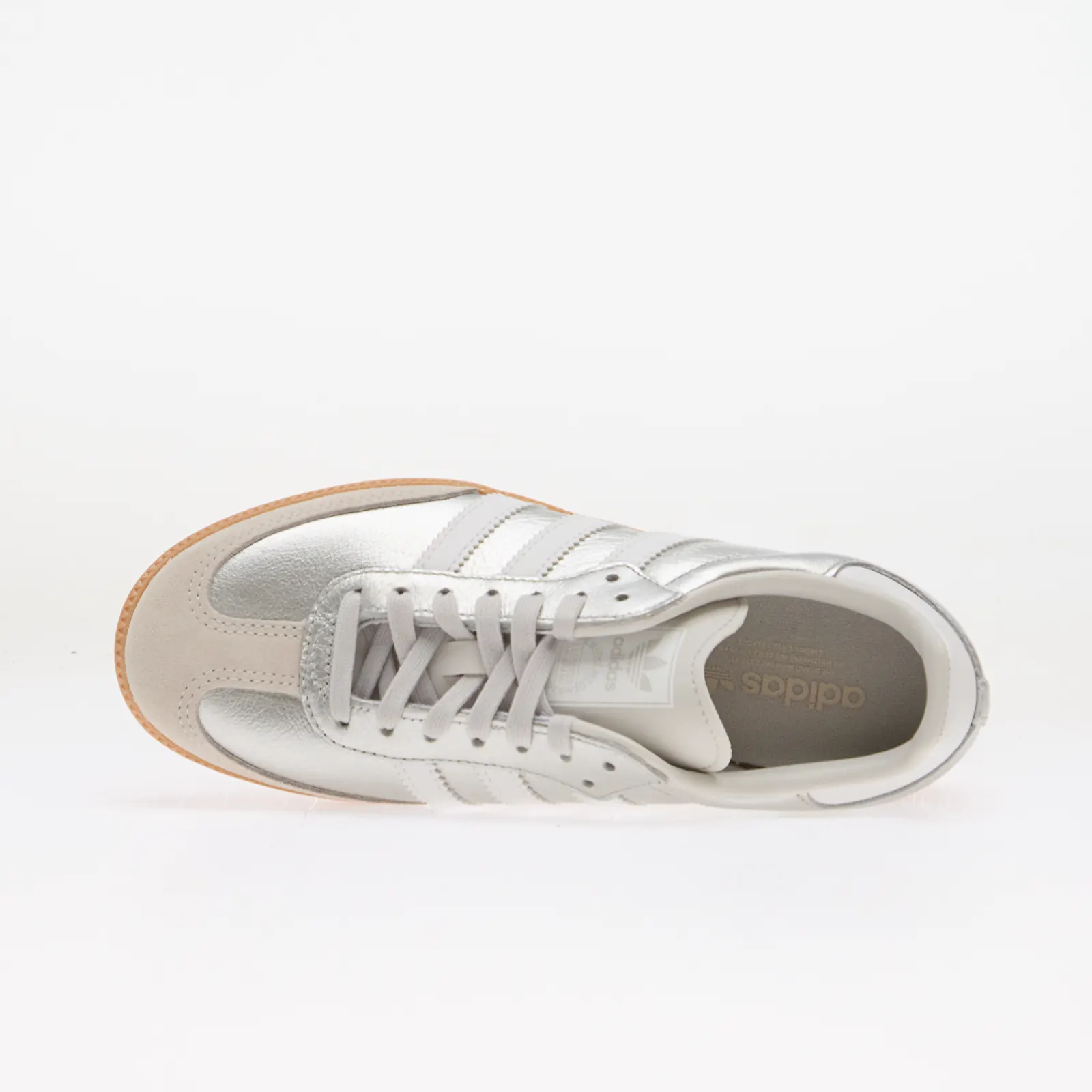 Scarpe e sneakers bambini adidas Samba OG Silver Met./ Ftwr White/ Gum 2