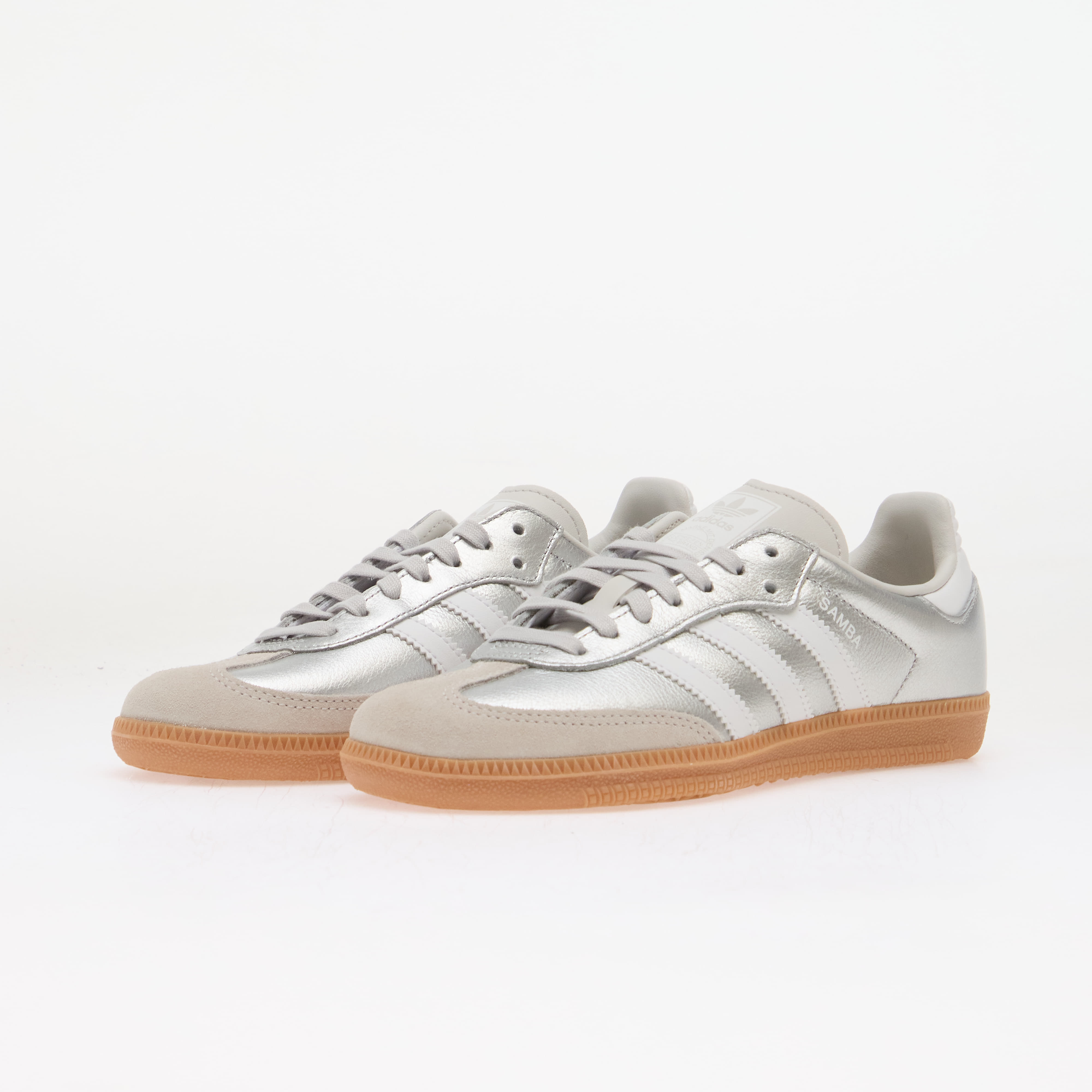 adidas Originals Παπούτσια adidas Samba OG Kids Silver Met./ Ftwr White/ Gum 2 3.5 - 6