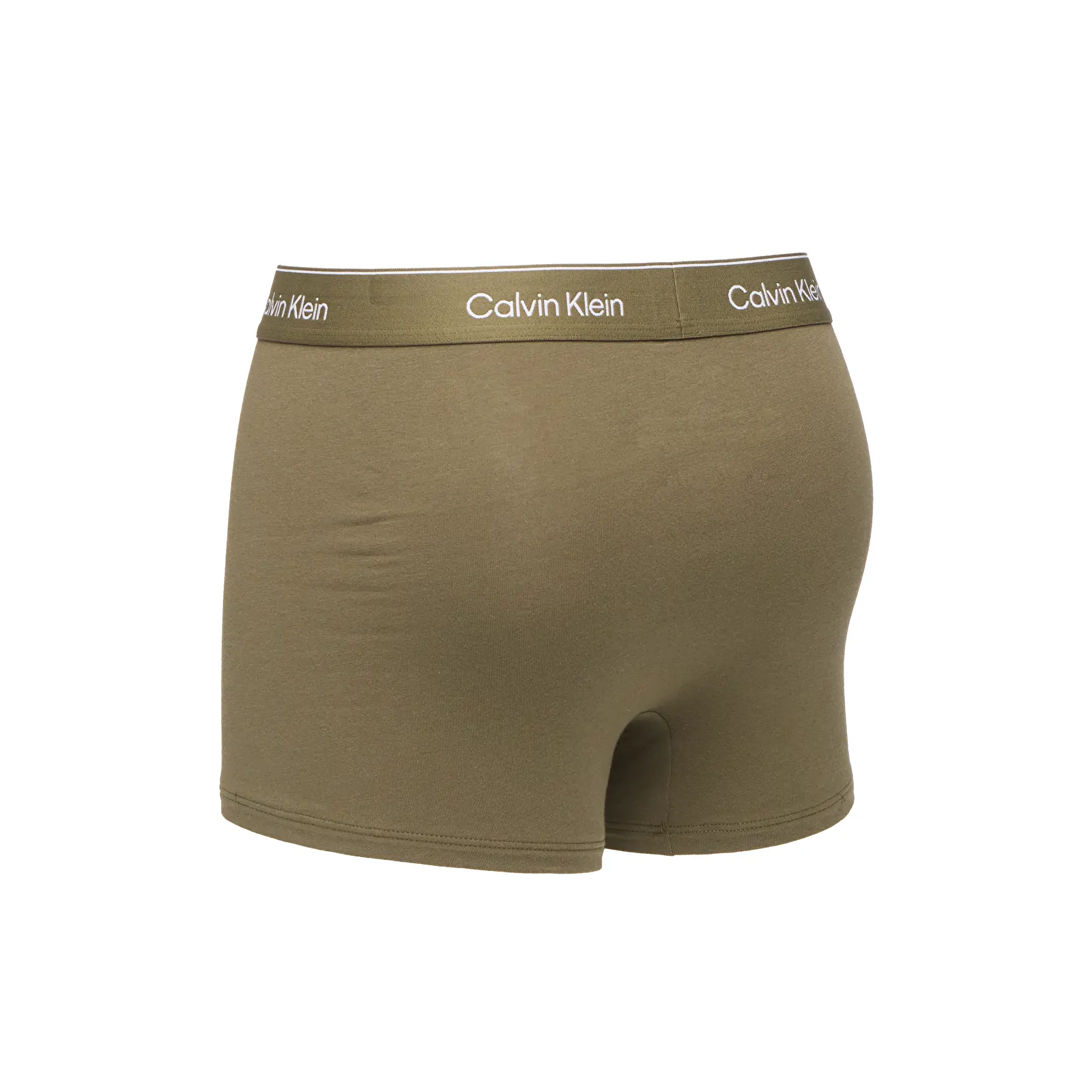 Чоловічі боксери Calvin Klein Relaxed Fit Trunk 3-Pack Black/ Olive