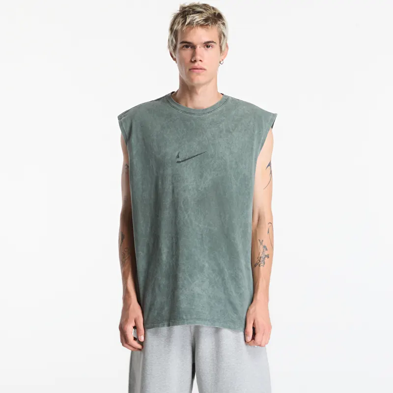 T-shirt Nike Men's Sleeveless T-Shirt Camo Green/ Light Army
