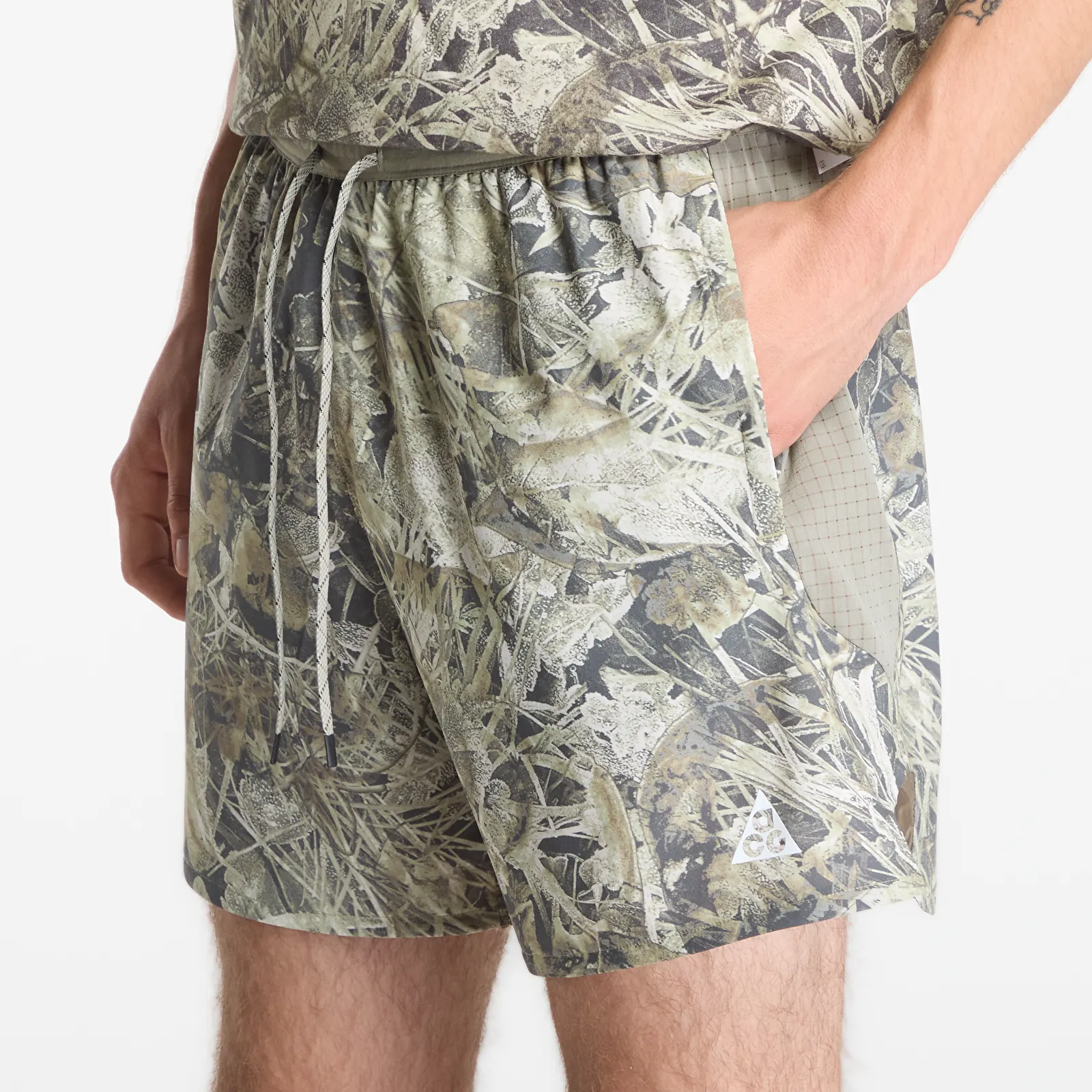 Shorts homme Nike ACG Men's 6" Brief-Lined Trail Running Shorts Sequoia/ Light Army/ Summit White