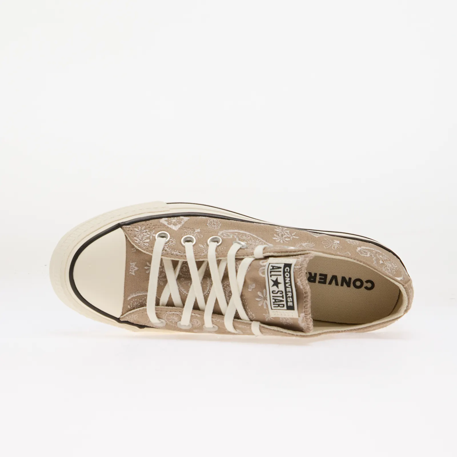Women's sneakers and shoes Converse Chuck Taylor All Star Lift Sand/ Chocolate