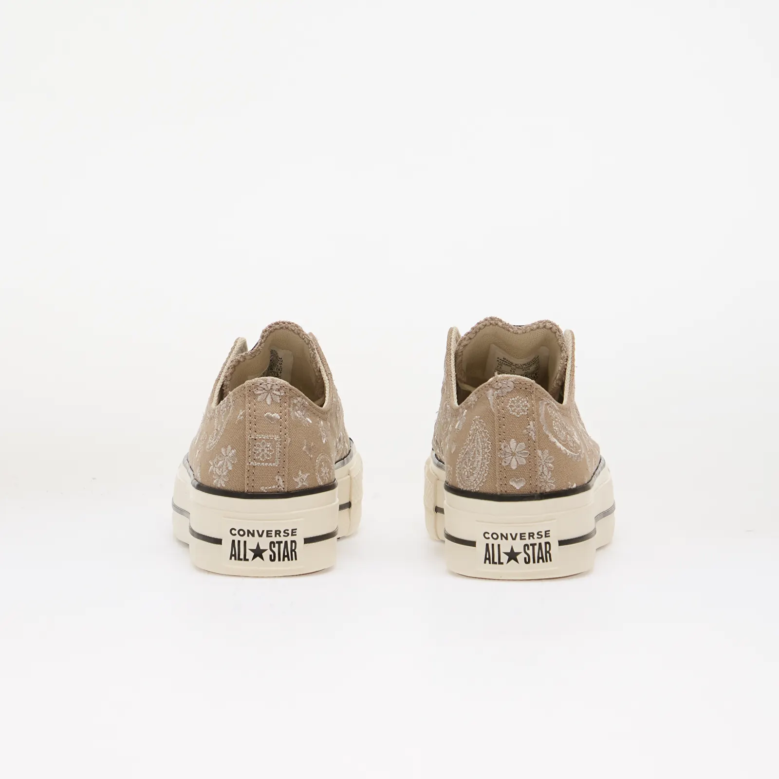 Women's sneakers and shoes Converse Chuck Taylor All Star Lift Sand/ Chocolate