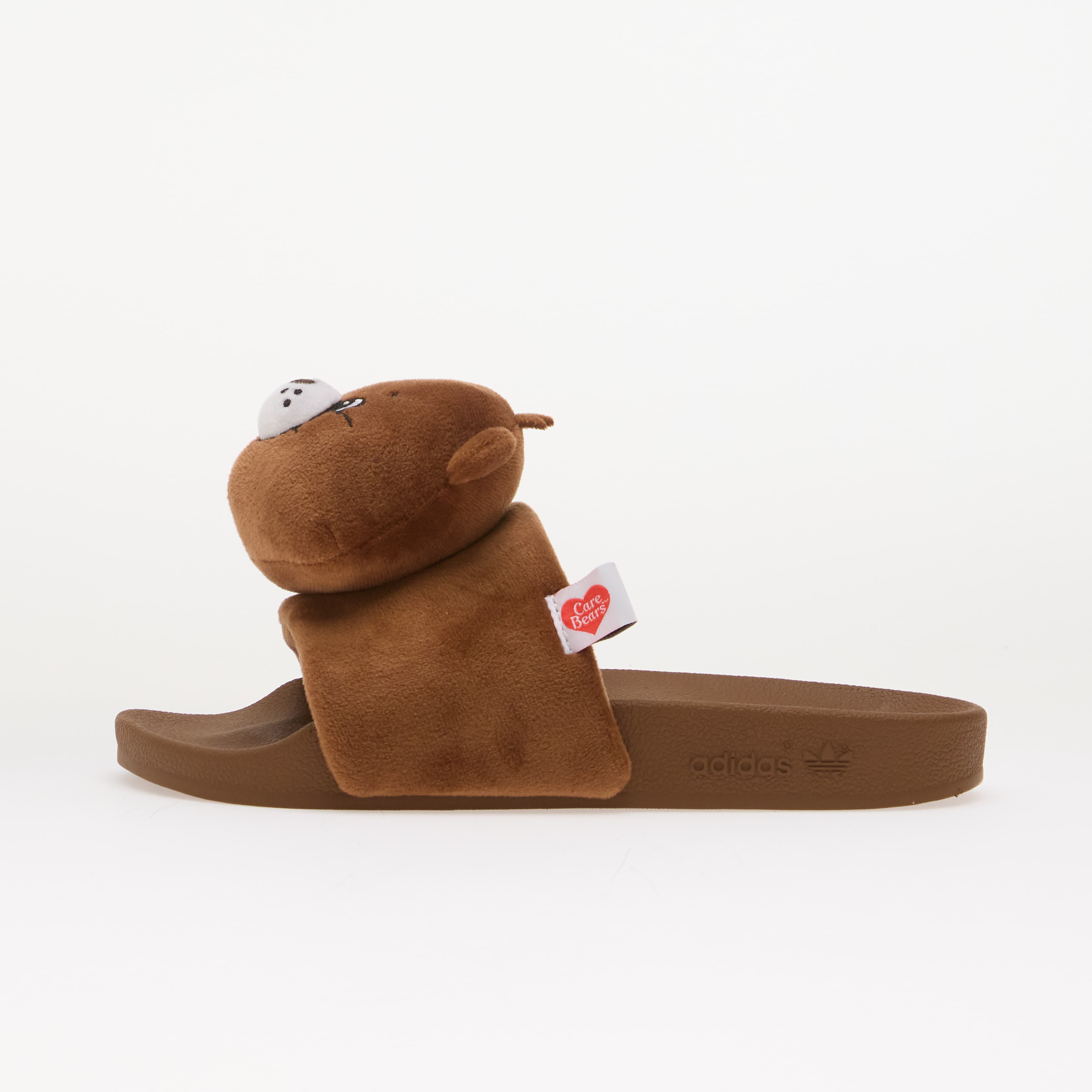 adidas x Care Bears X Adidas Adilette Slides Dusky Bronze/ Ftwr White/ Preloved Brown 7