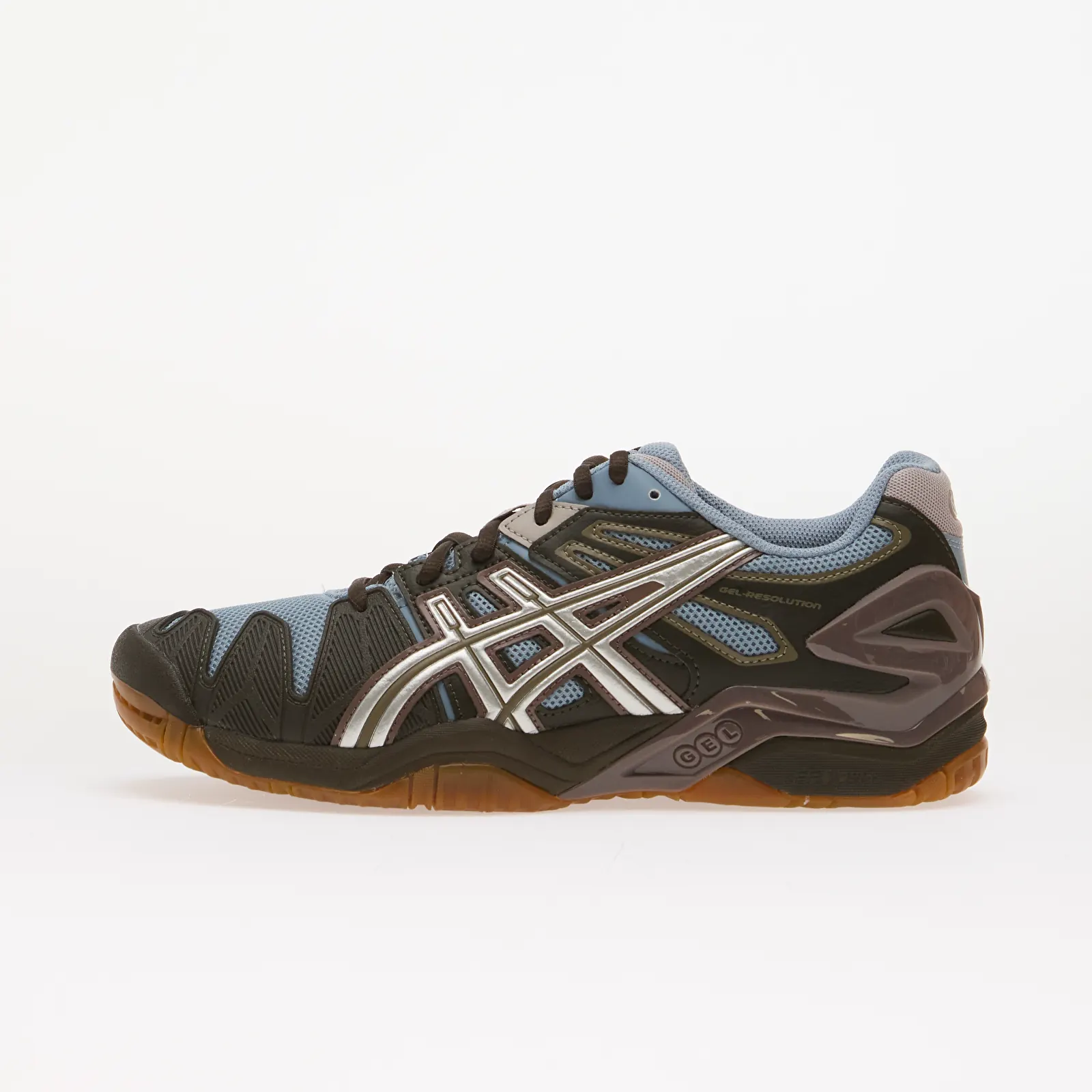 Men's sneakers and shoes Asics Gel-Resolution 5 Slate Blue/ Pure Silver
