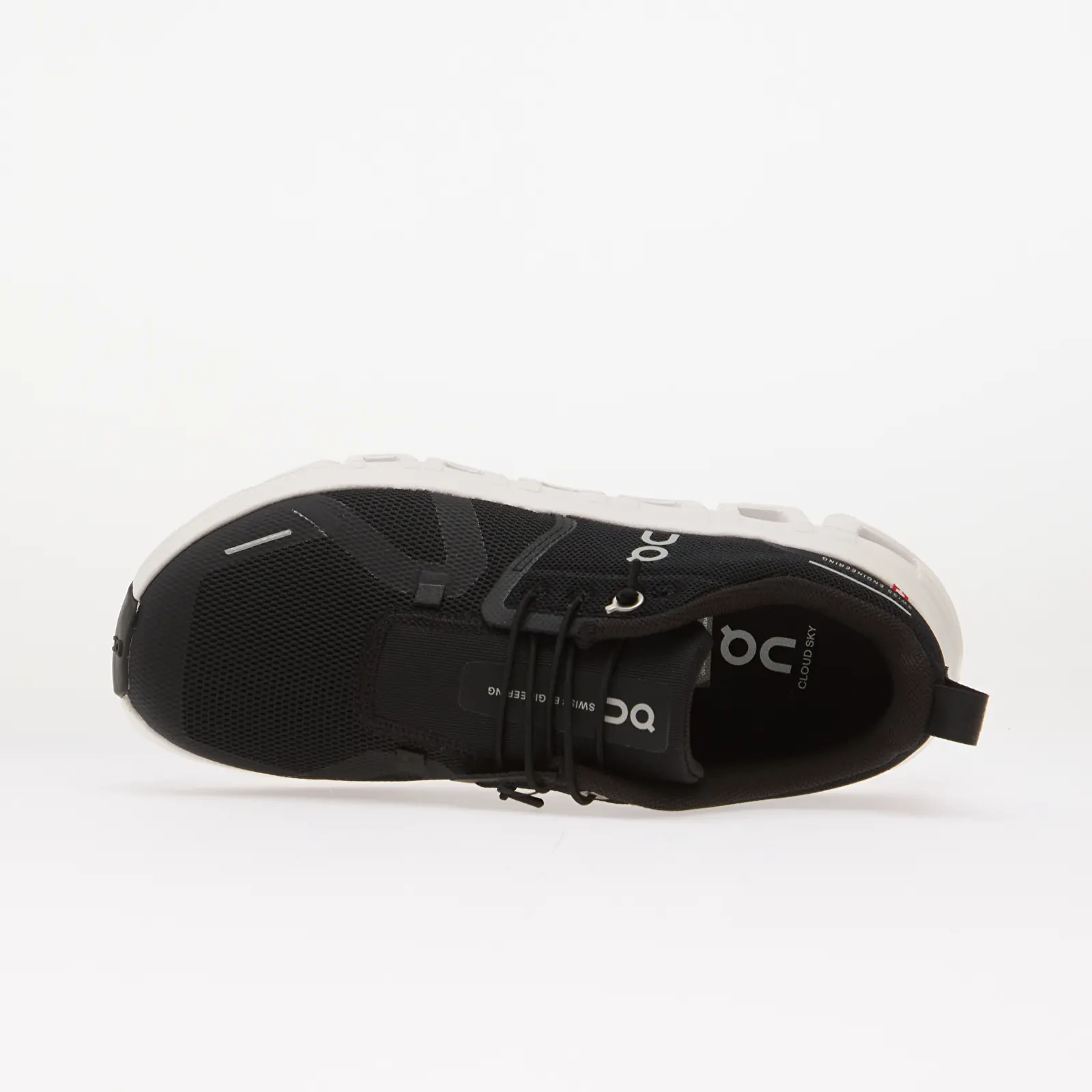 Kids' sneakers and shoes On K Cloud Sky 2 Black/ White
