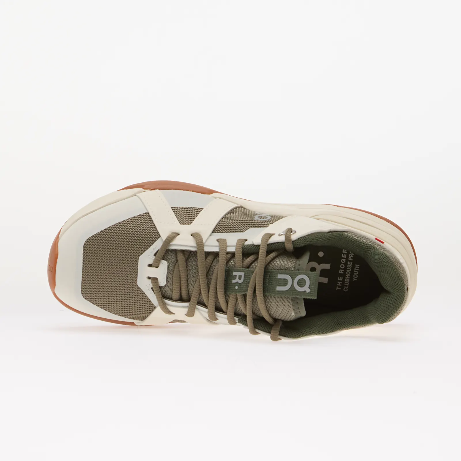 Kids' sneakers and shoes On K The Roger Clubhouse Pro Youth Ivory/ Olive