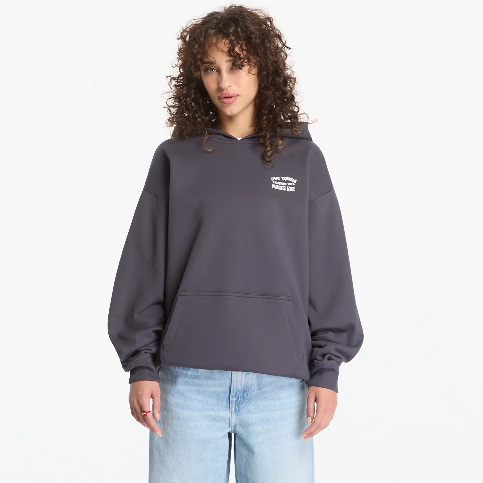 Sieviešu džemperi Vans Minds Eye OS Hoodie Charcoal Grey