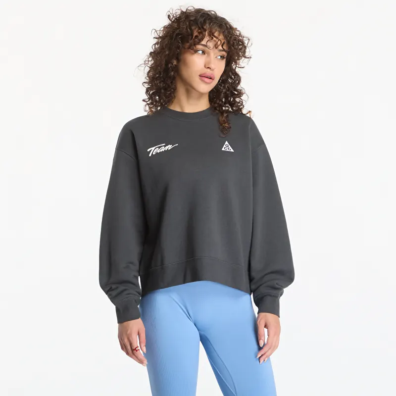 Sweatshirt Nike ACG Tuff Fleece Crew-Neck Sweatshirt Dk Smoke Grey/ White