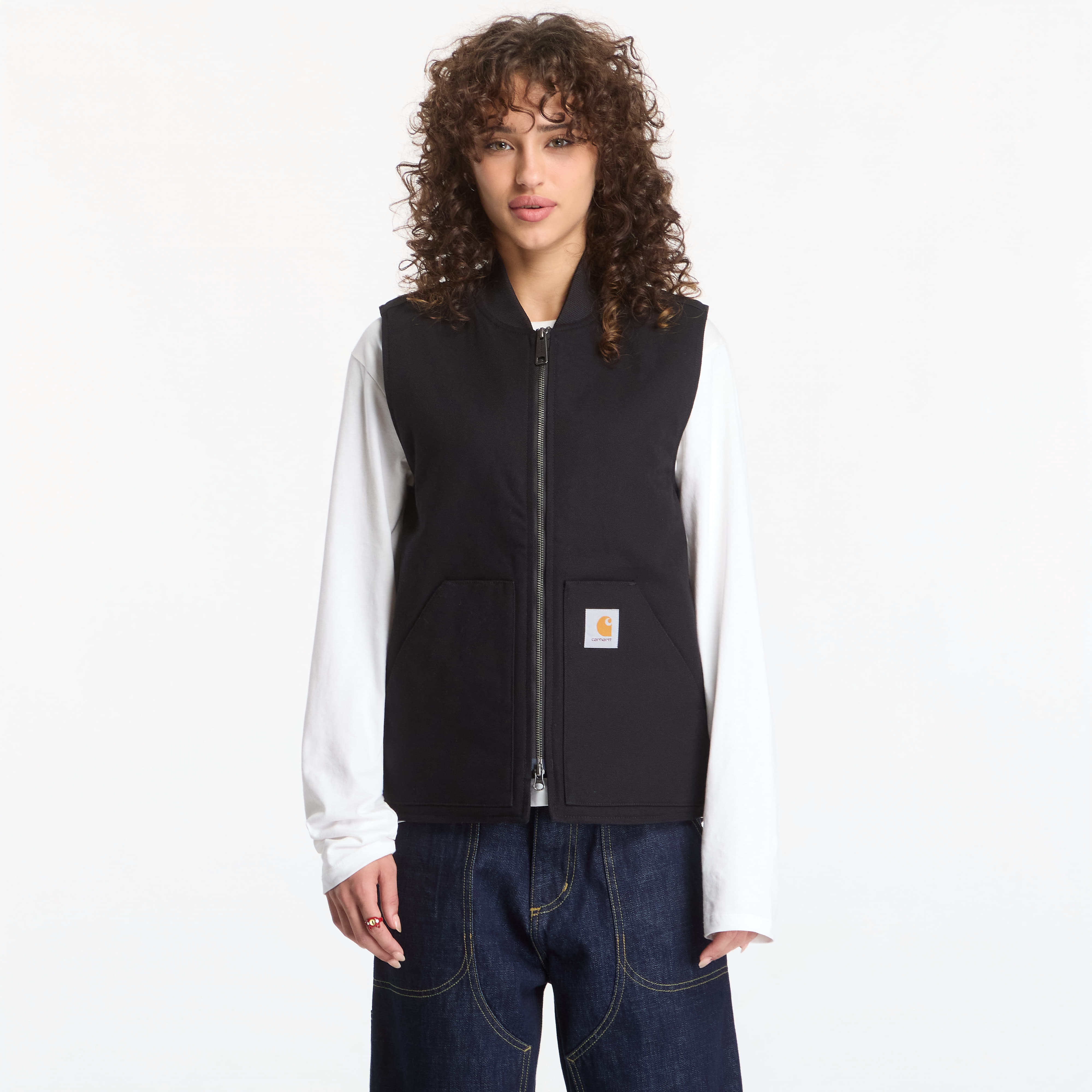 Елек Carhartt WIP Classic Vest UNISEX Black Rigid S