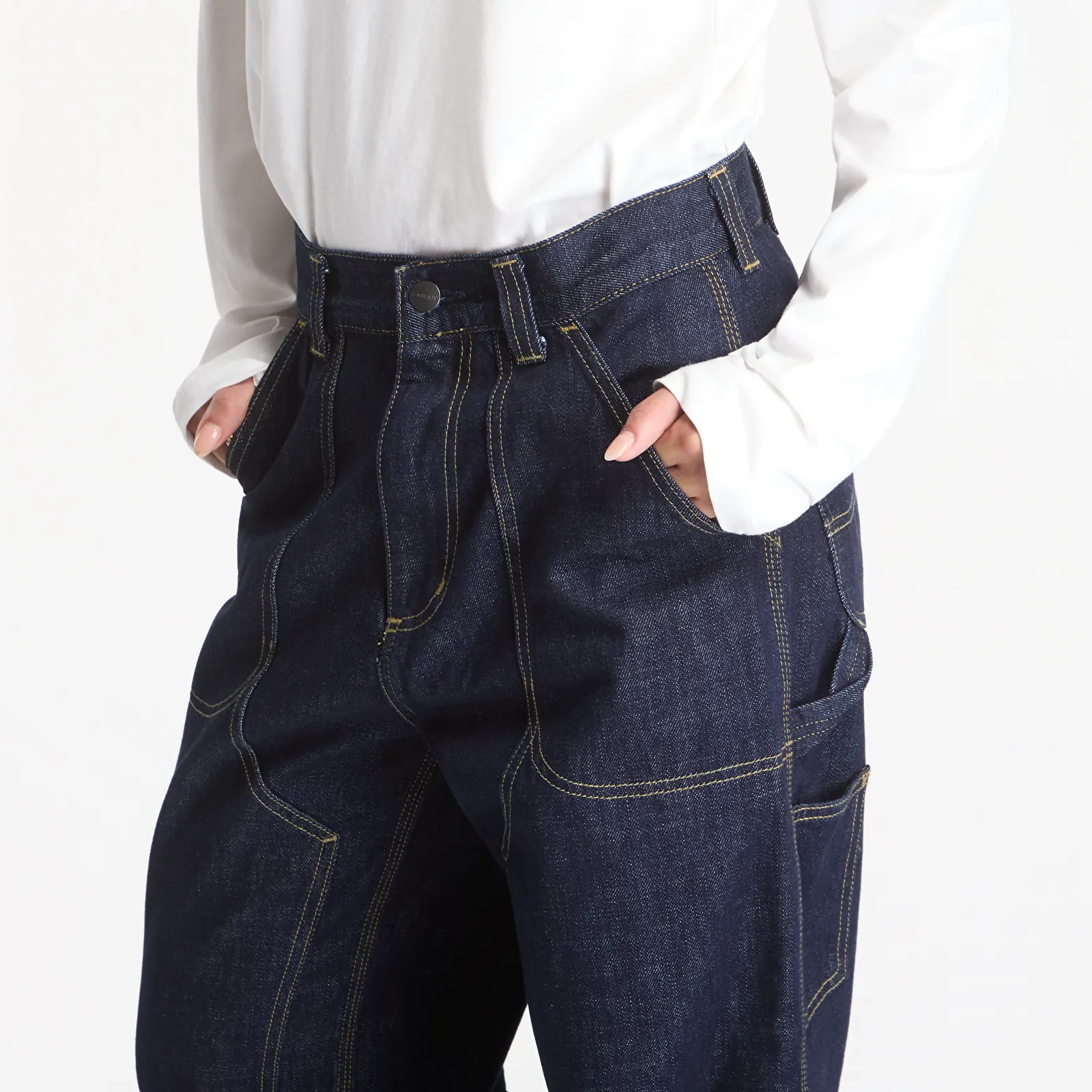Jeans homme Carhartt WIP Oakland Pant UNISEX Blue Rinsed